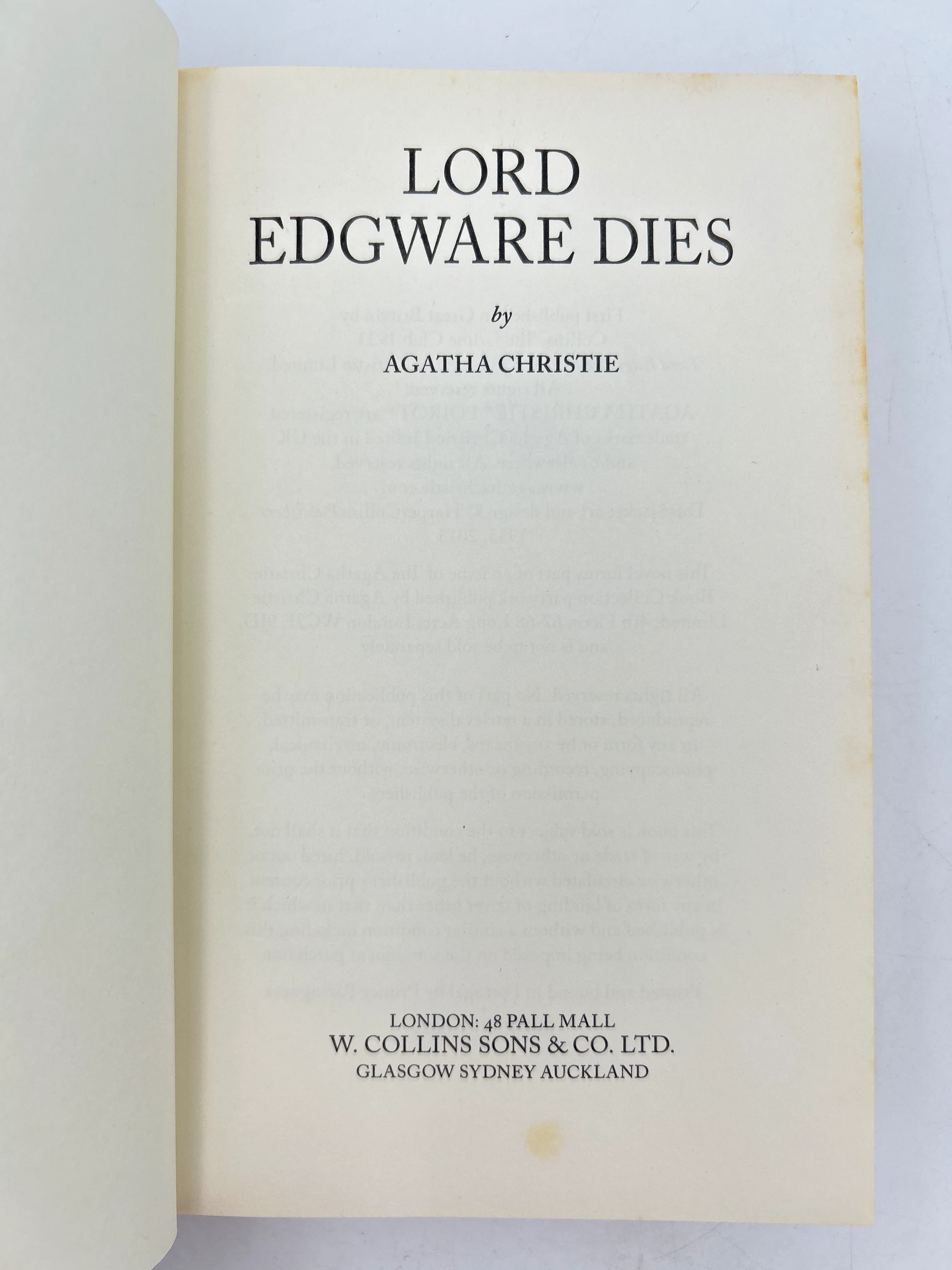Lord Edgware Dies - Image 3