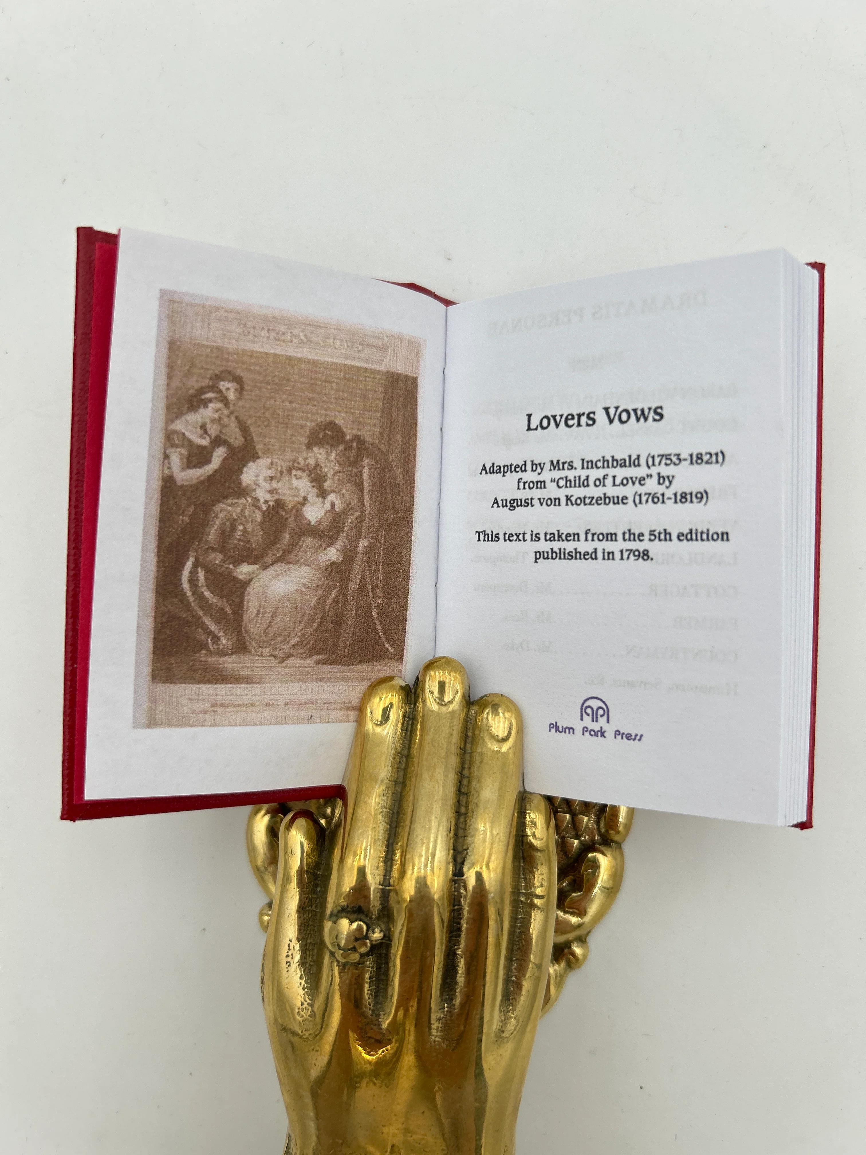 Mansfield Park in Miniature ( 4 vol set to include Lovers' vows) - Image 5