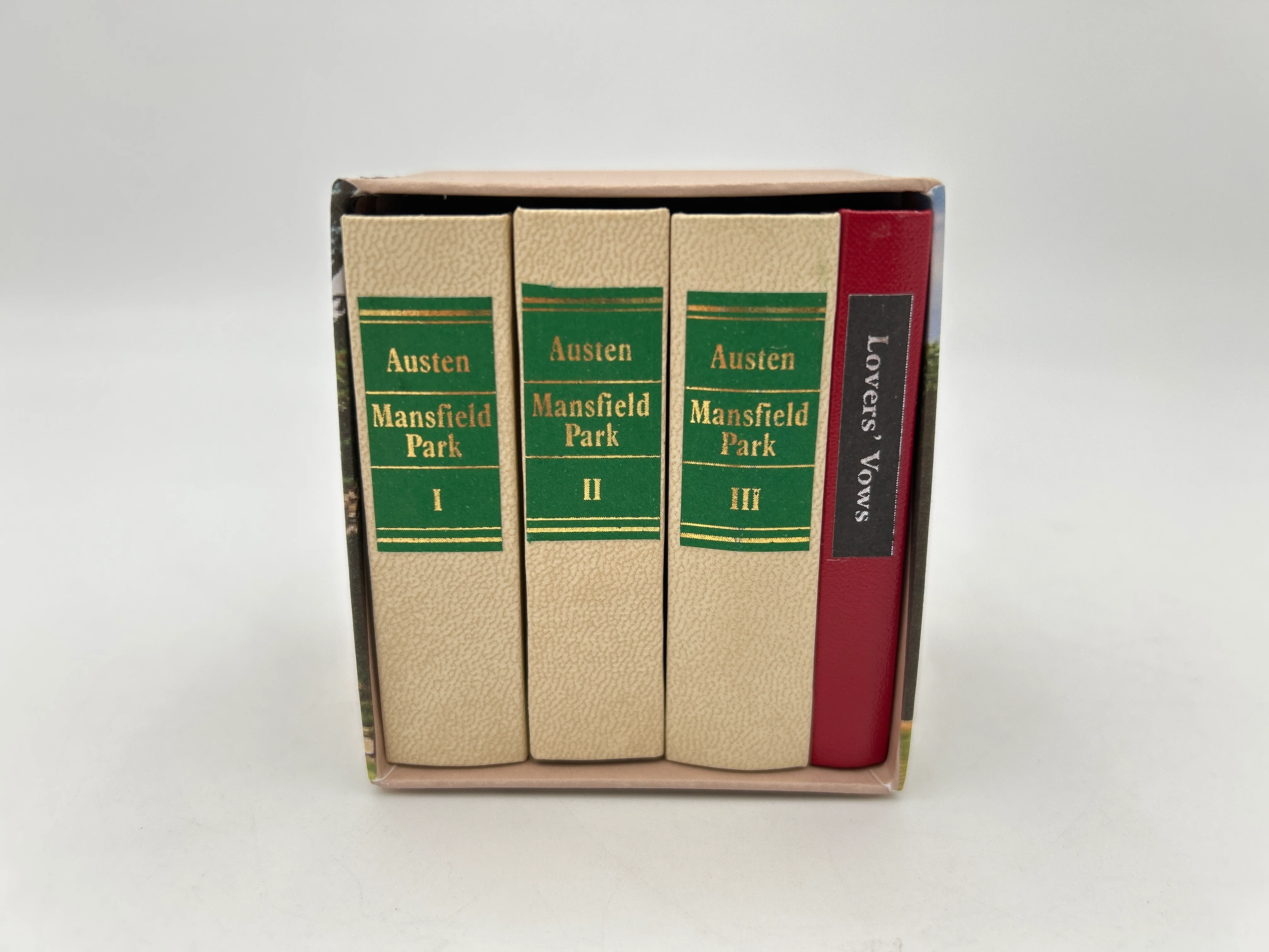 Mansfield Park in Miniature ( 4 vol set to include Lovers' vows) - Image 6
