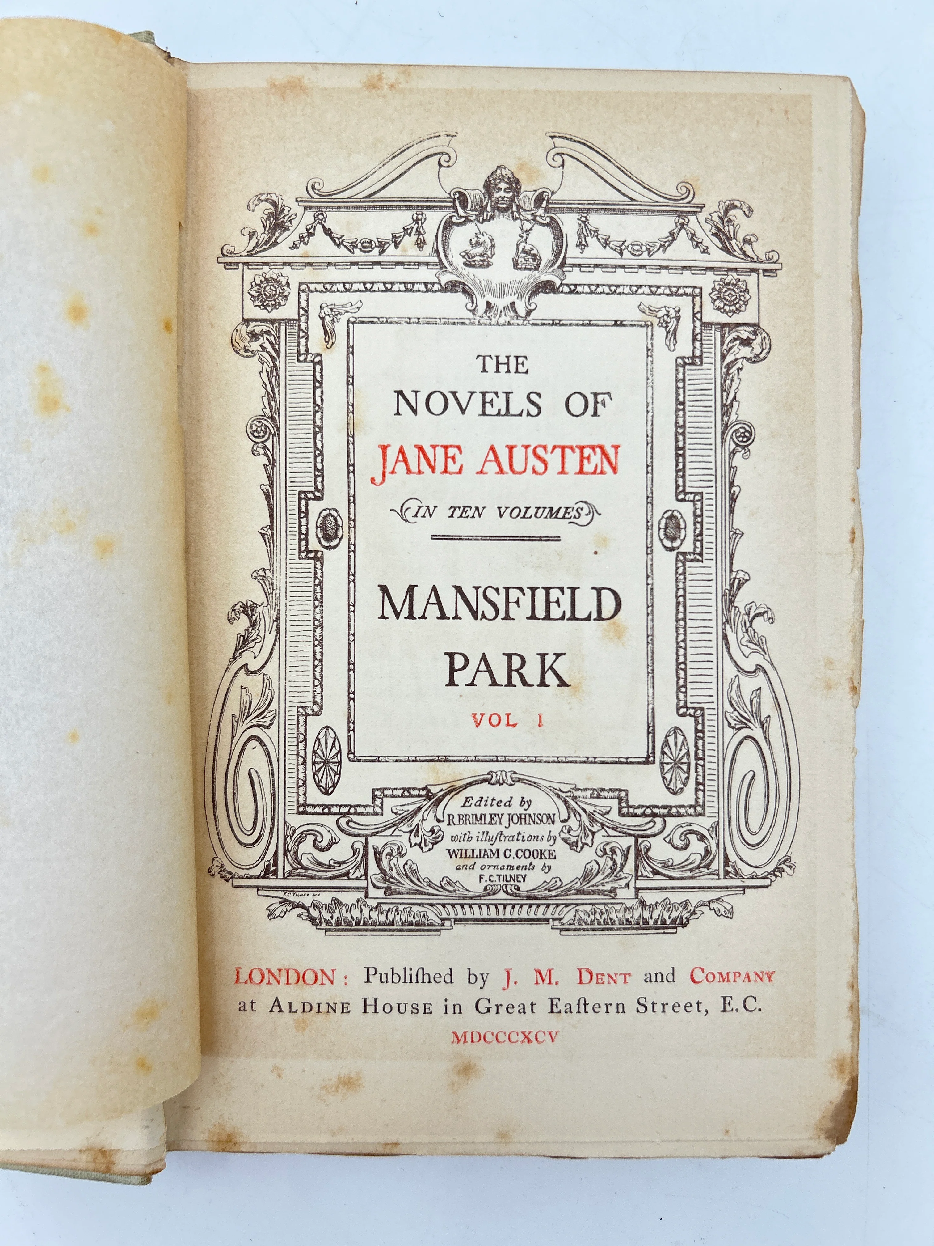 Mansfield Park in Two Volumes - Image 3