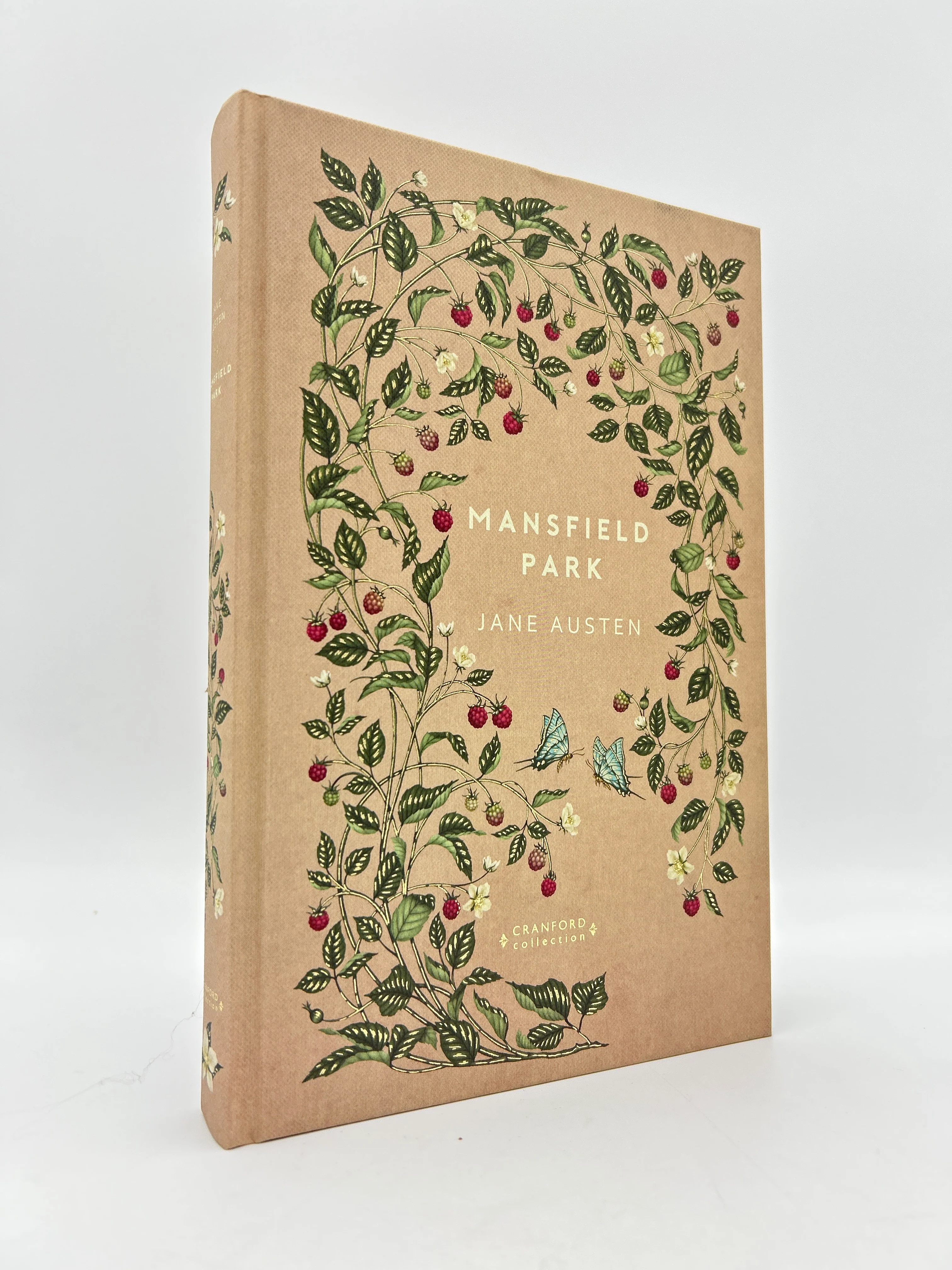 Mansfield Park Tan and Berry Reprint