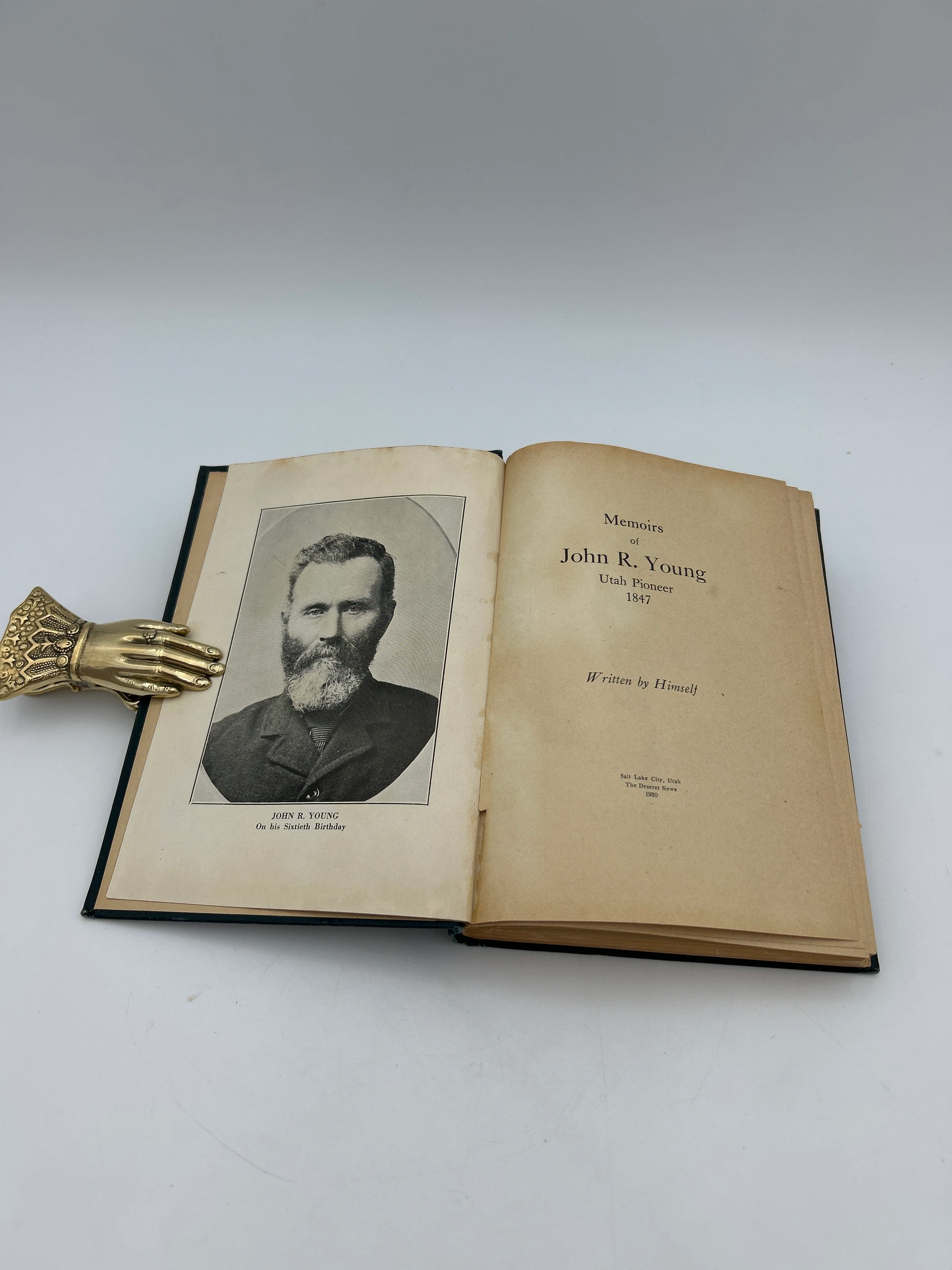 Memoirs of John R. Young Utah Pioneer (1847) - Image 2