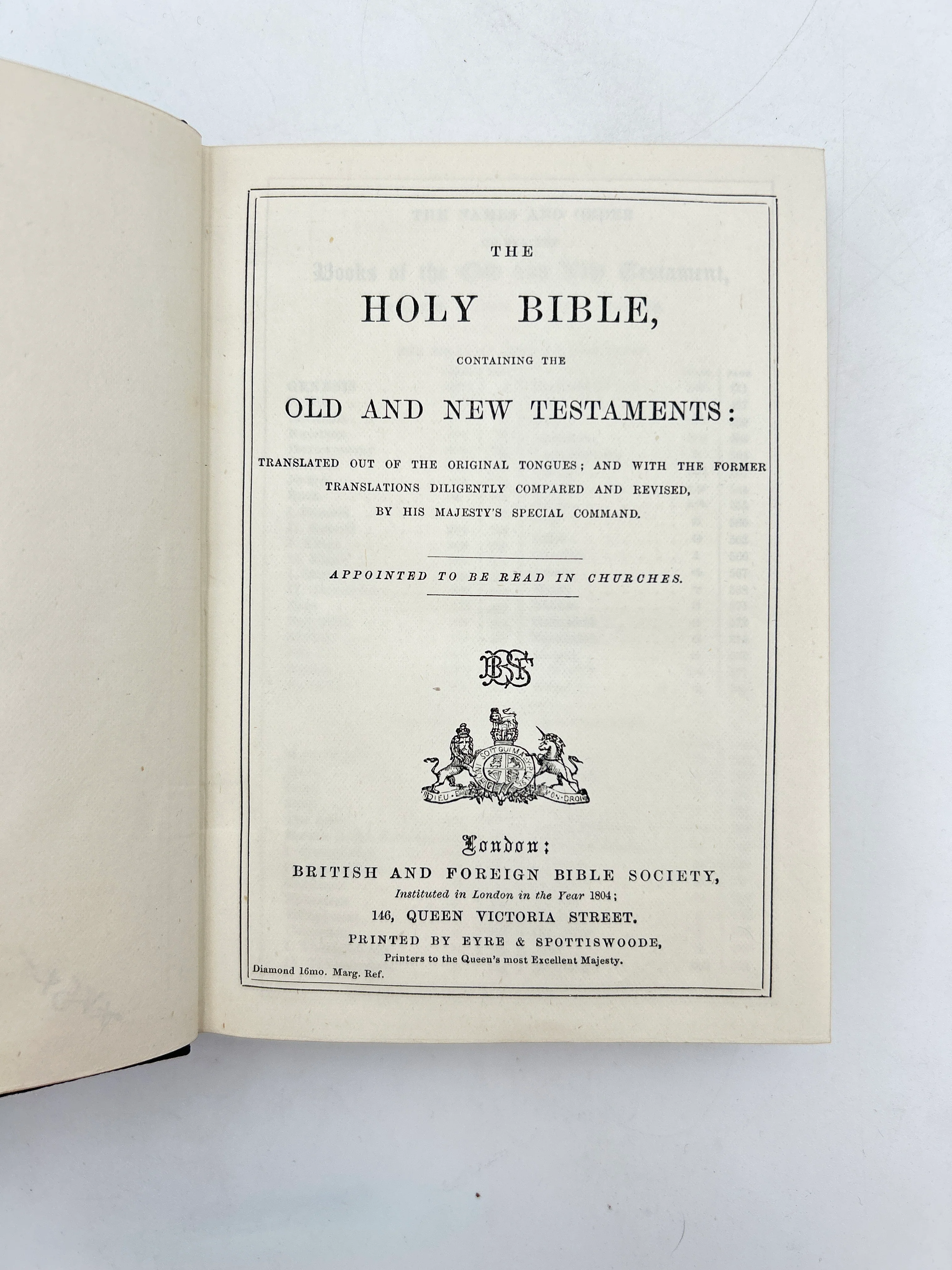 Methodist Holy Bible 1891 - Image 2
