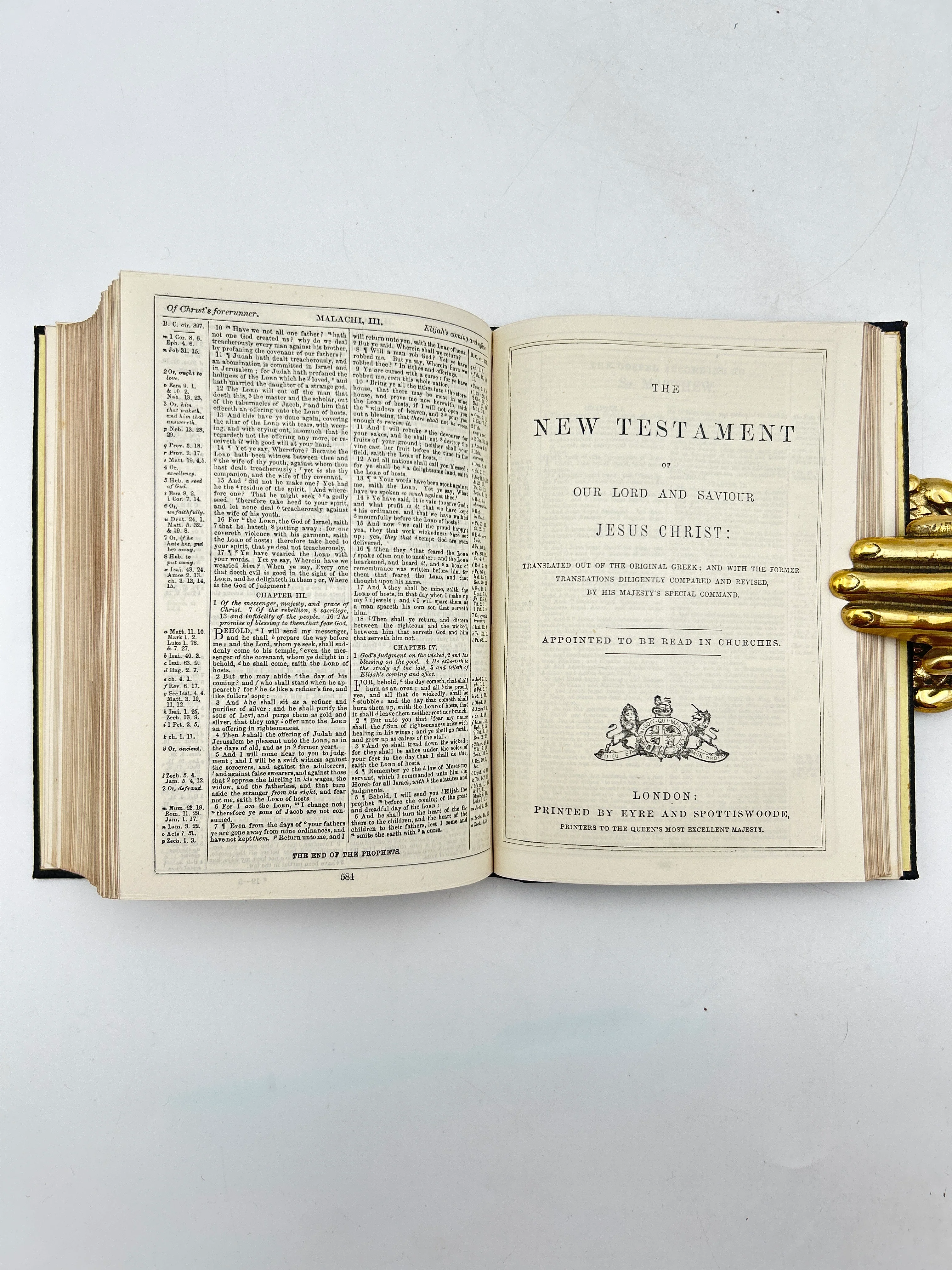 Methodist Holy Bible 1891 - Image 3