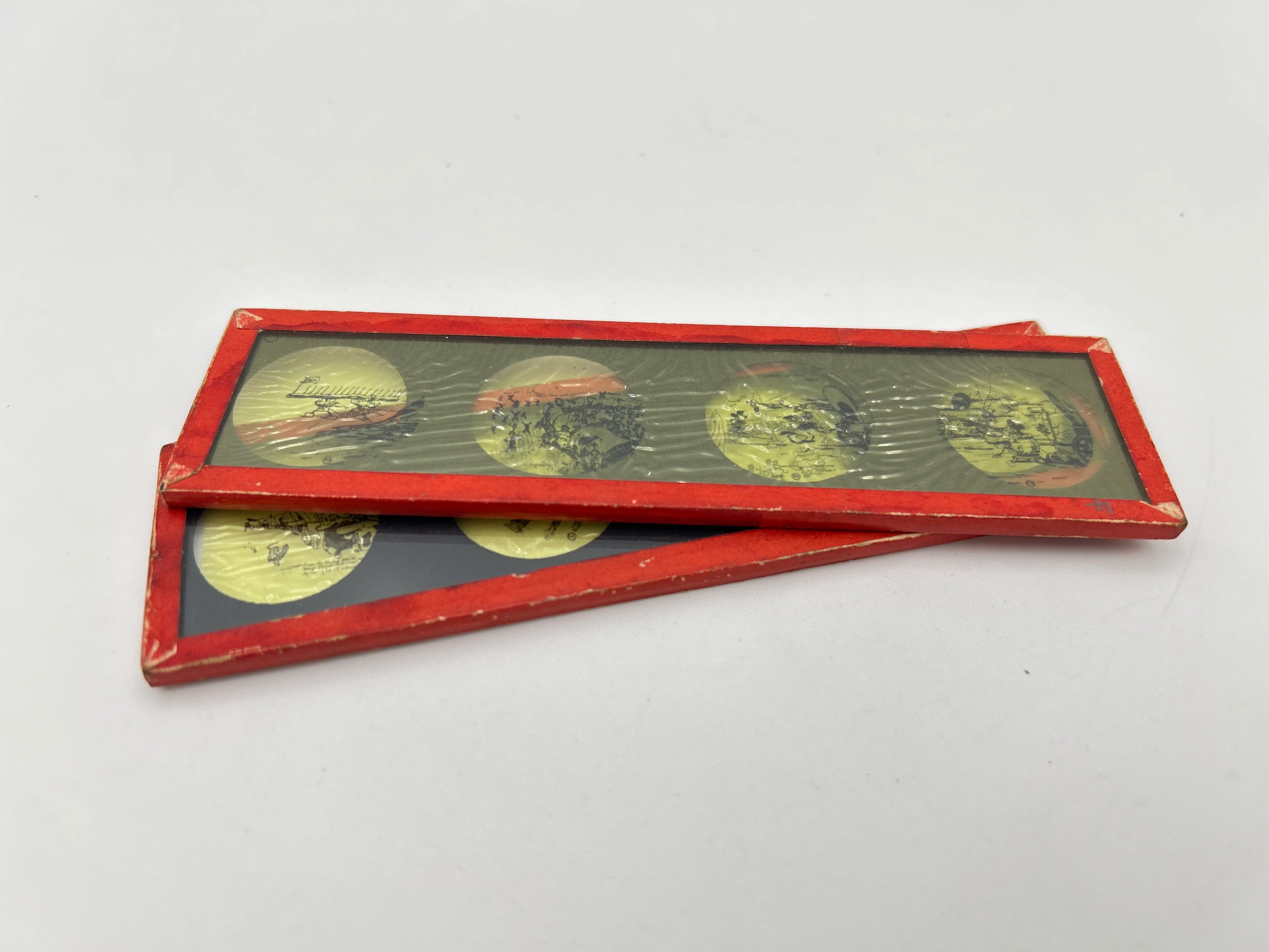 Mickey Mouse Pioneer Days Colored Lantern Slides - Image 4