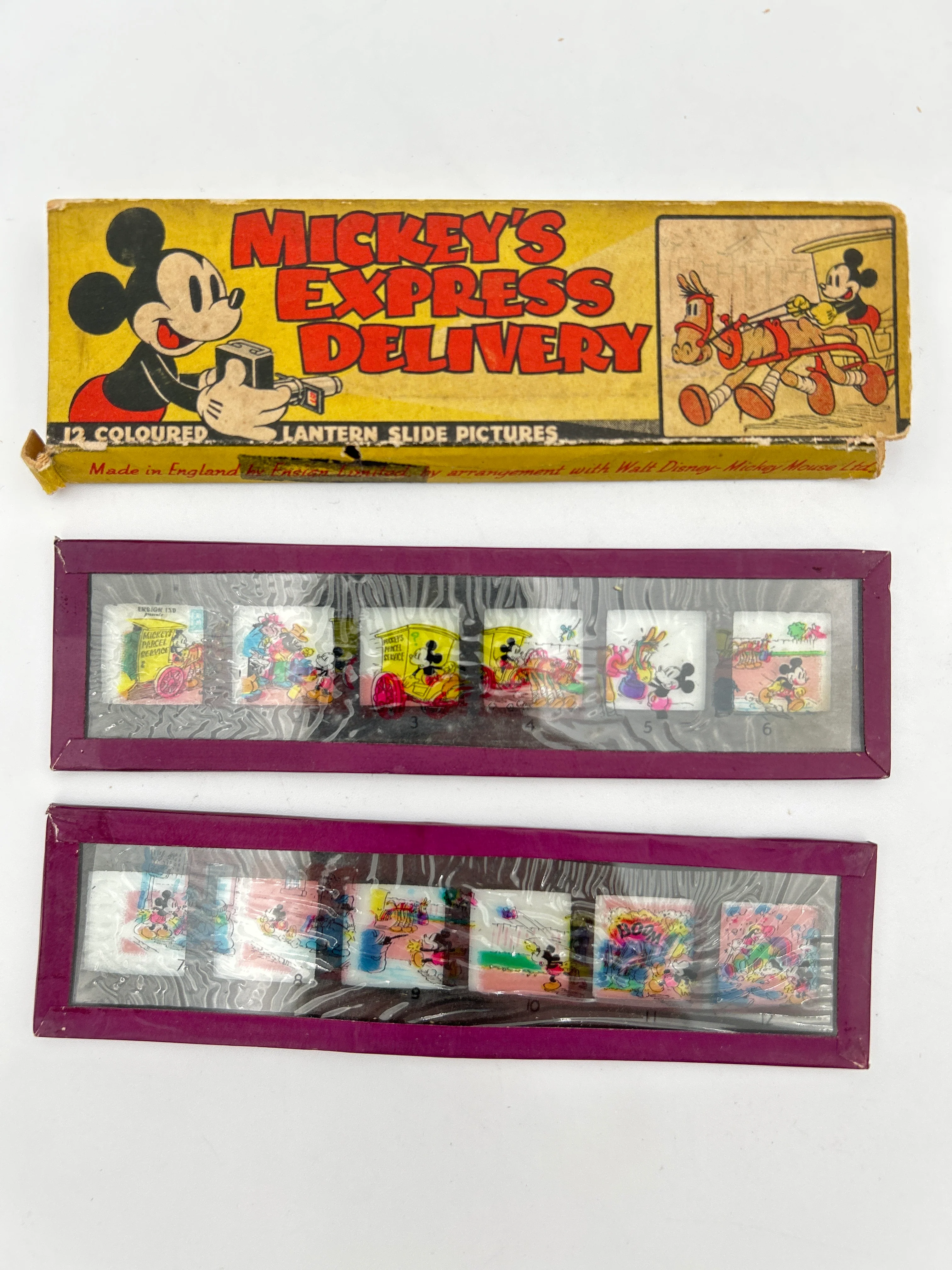 Mickey’s Express Delivery Colored Lantern Slides - Image 2