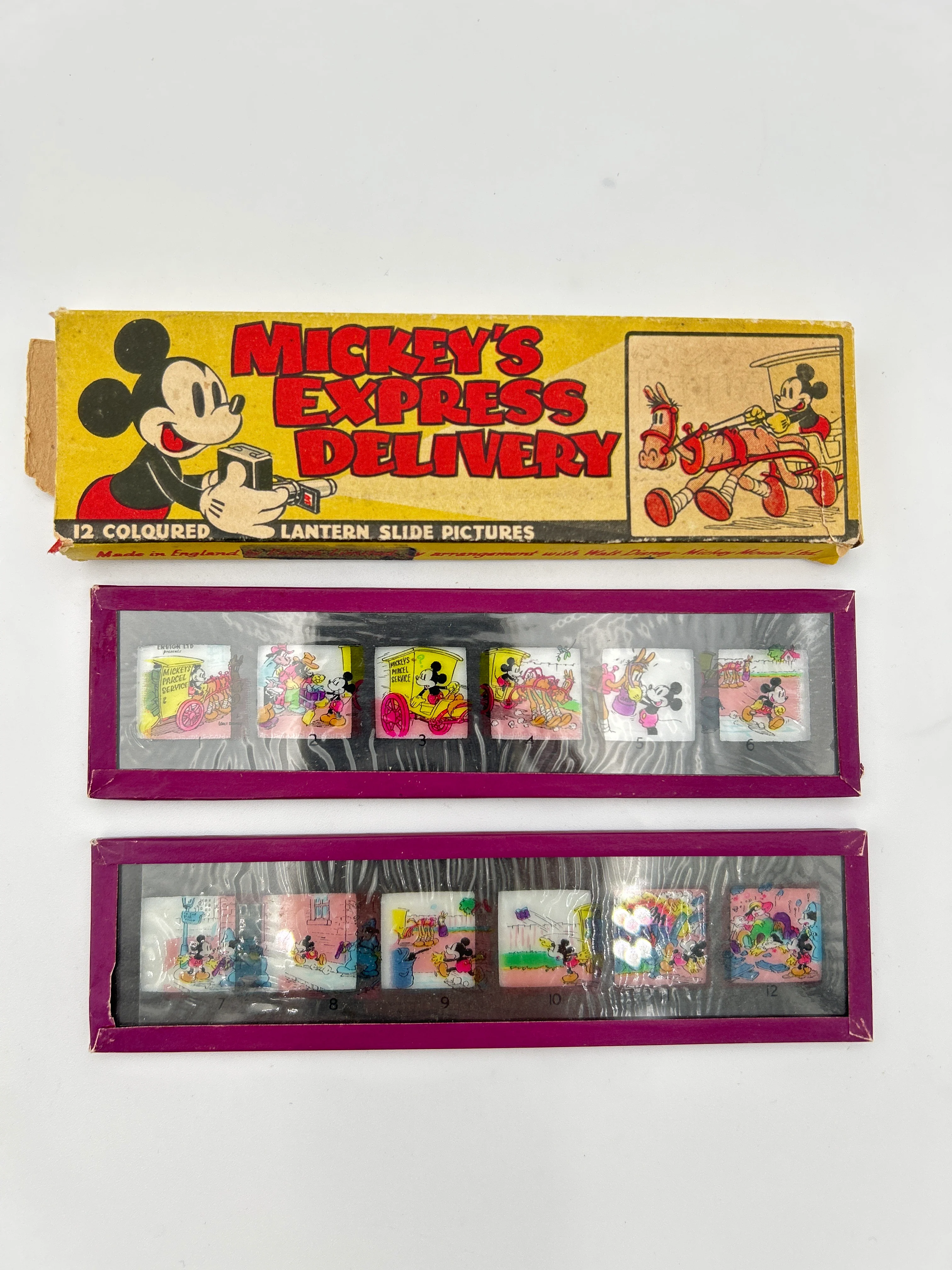 Mickey’s Express Delivery Colored Lantern Slides - Image 3