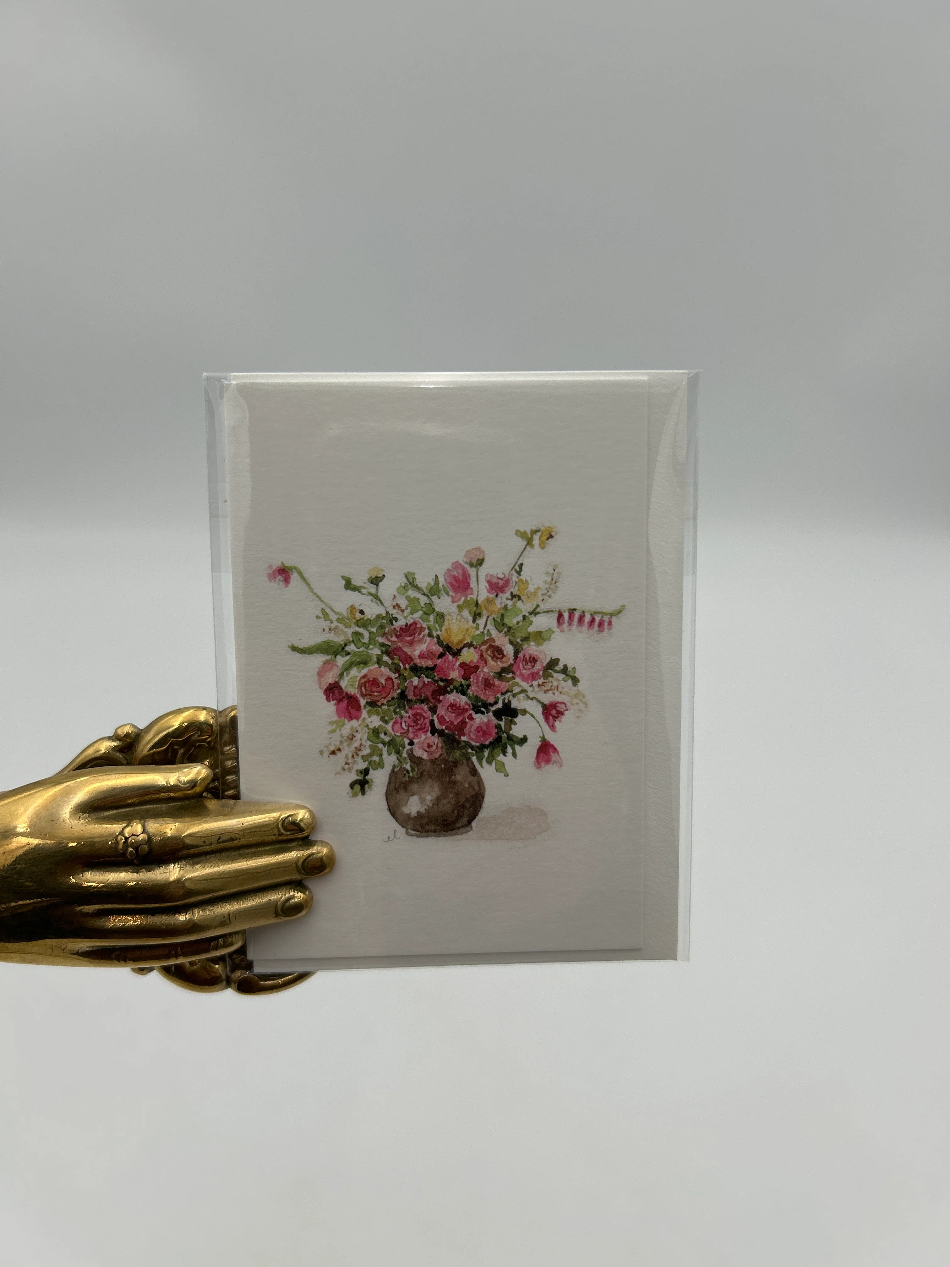 Mini Watercolor Notecard