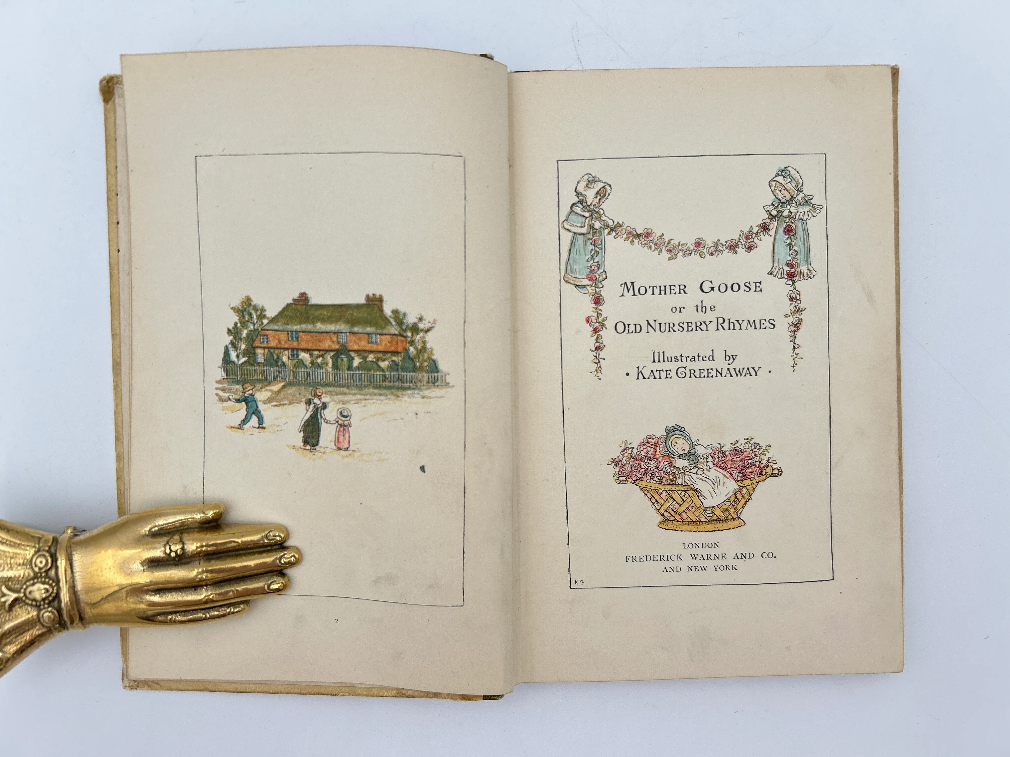 Mother Goose with Kate Greenaway Illustrations - Image 2