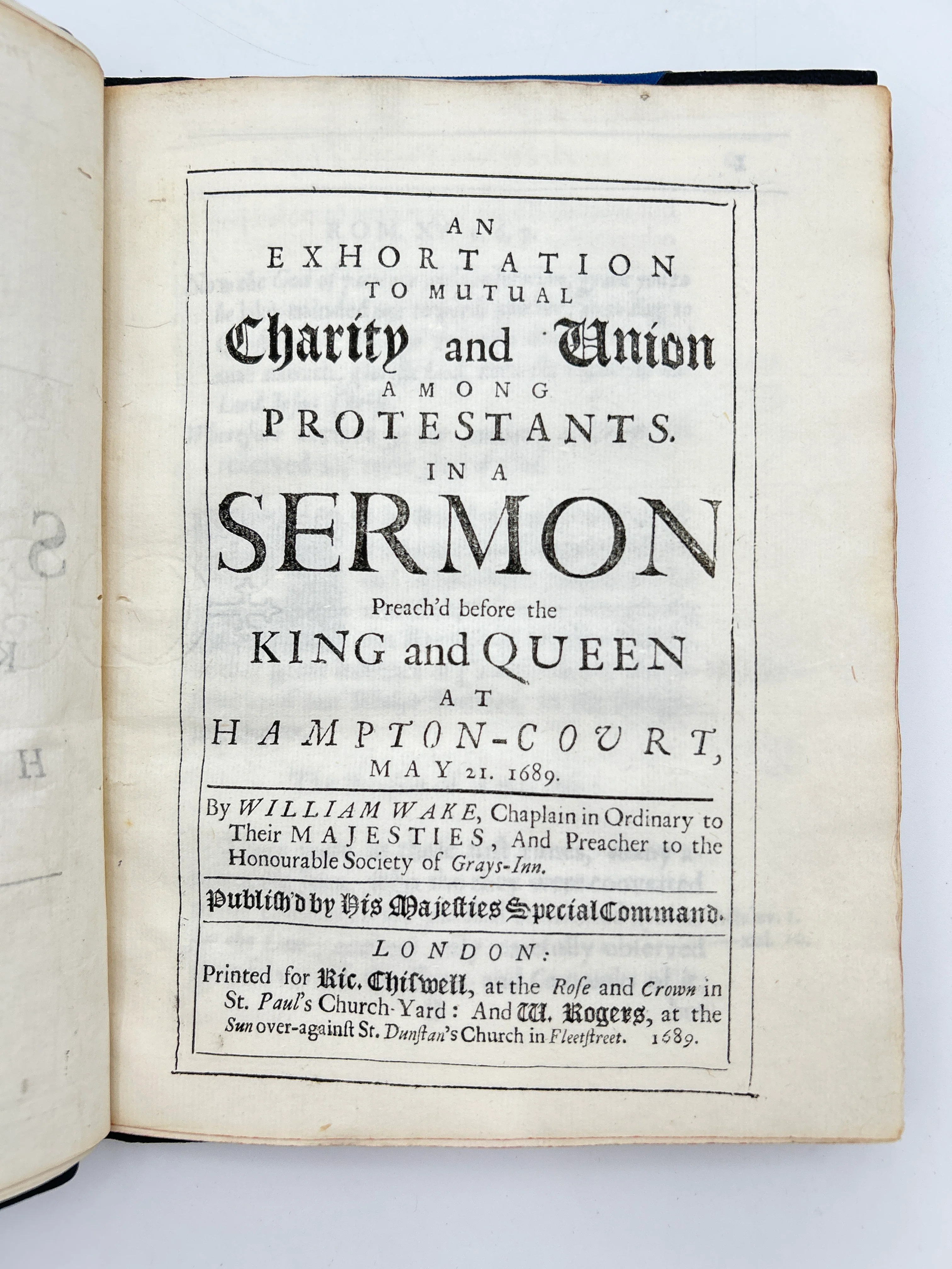 Mr. Wake’s Sermon Before the King and Queen at Hampton Court - Image 3