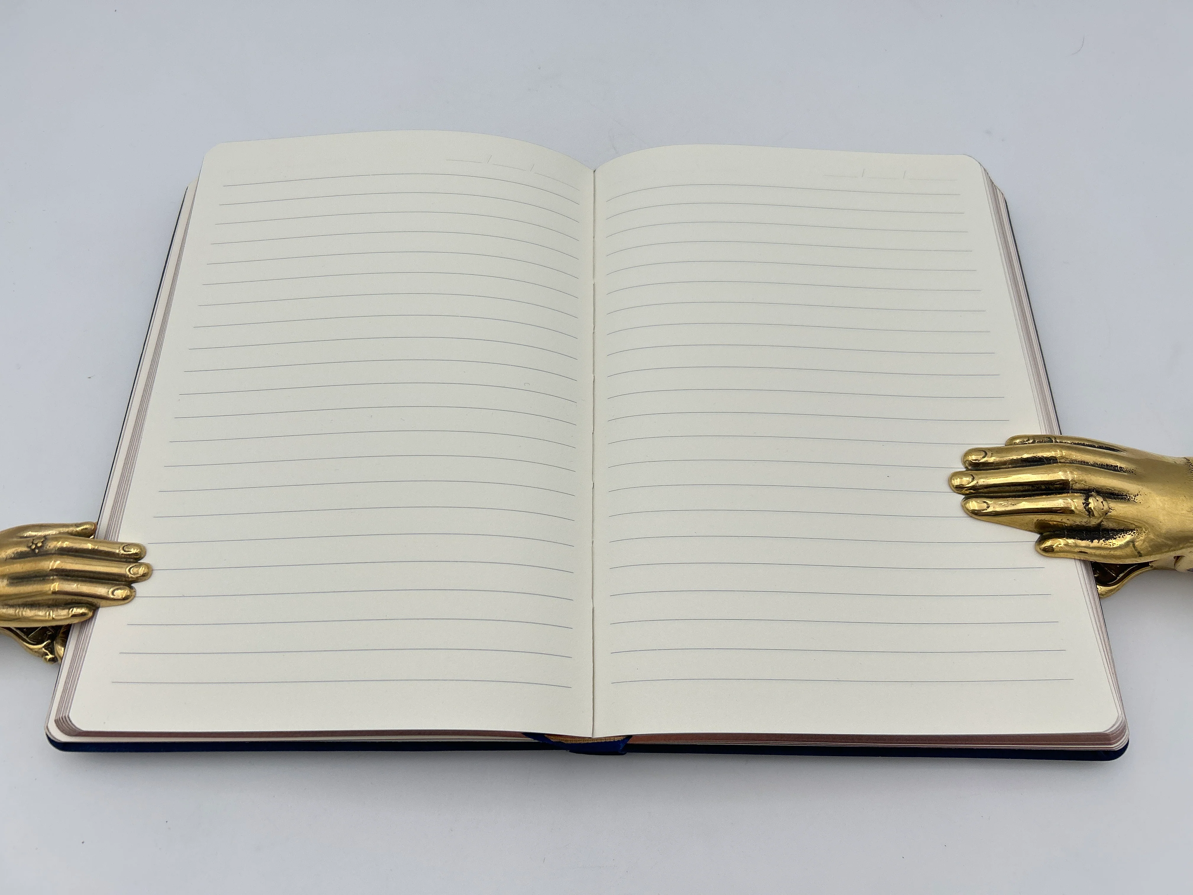 Navy Soft Leather Journal - Image 3