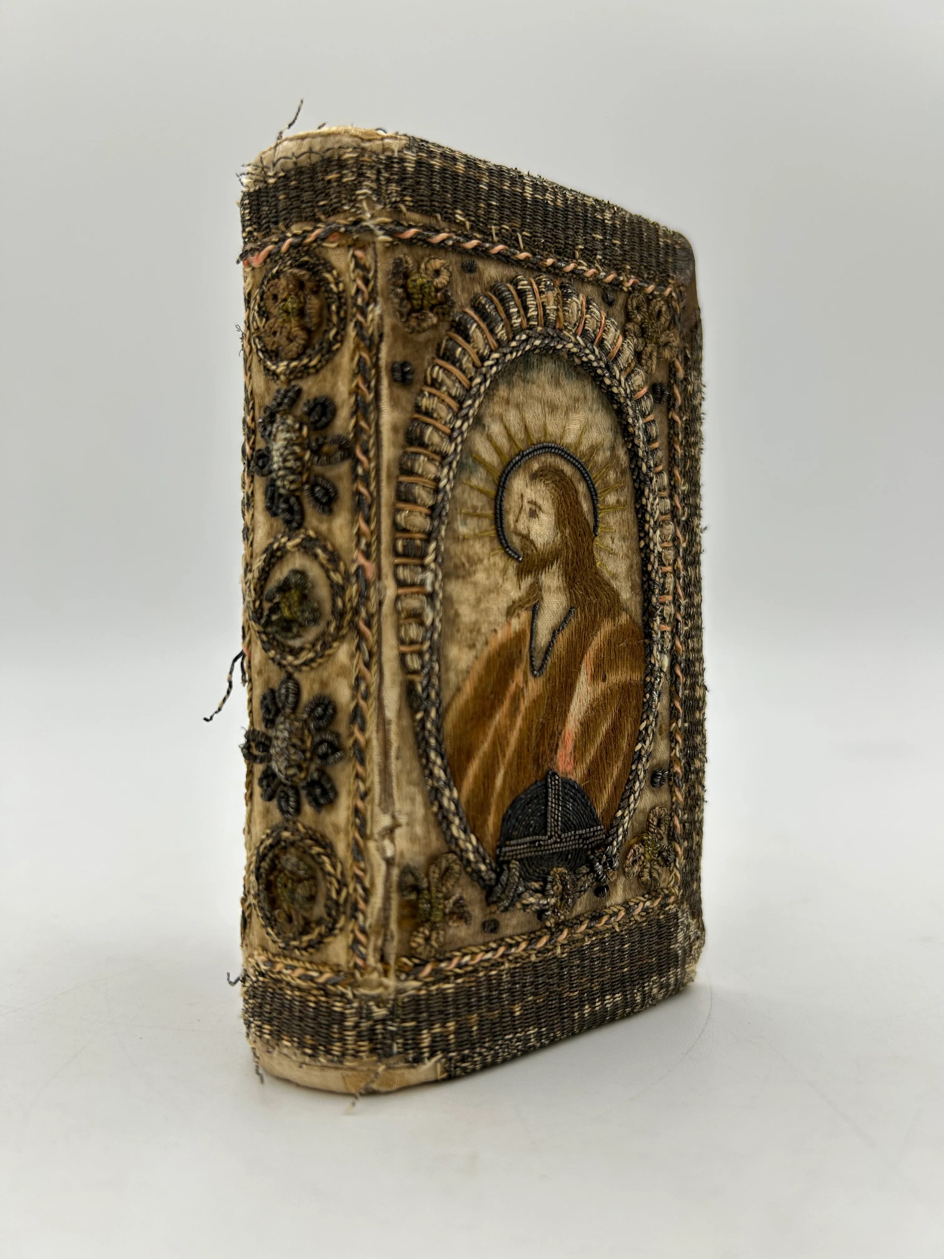 New Testament 1637 with Embroidered Binding