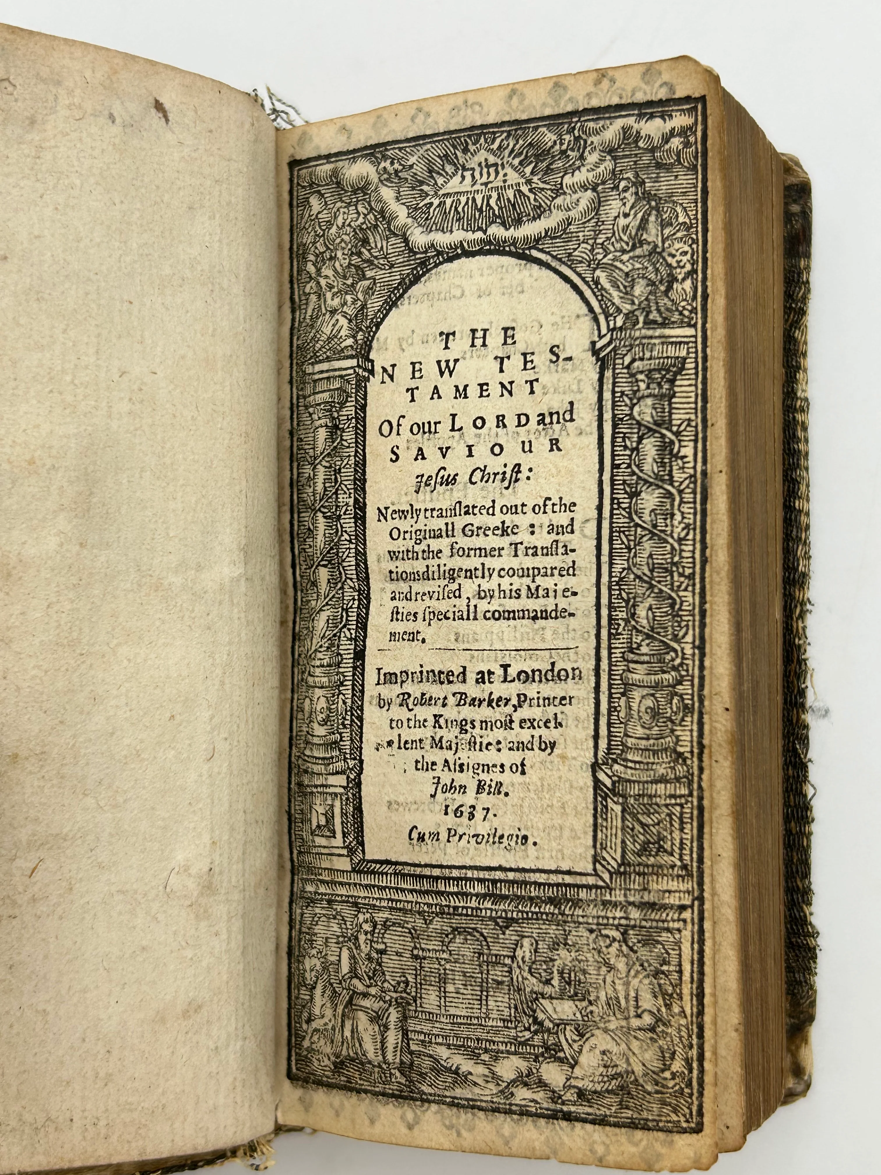 New Testament 1637 with Embroidered Binding - Image 6