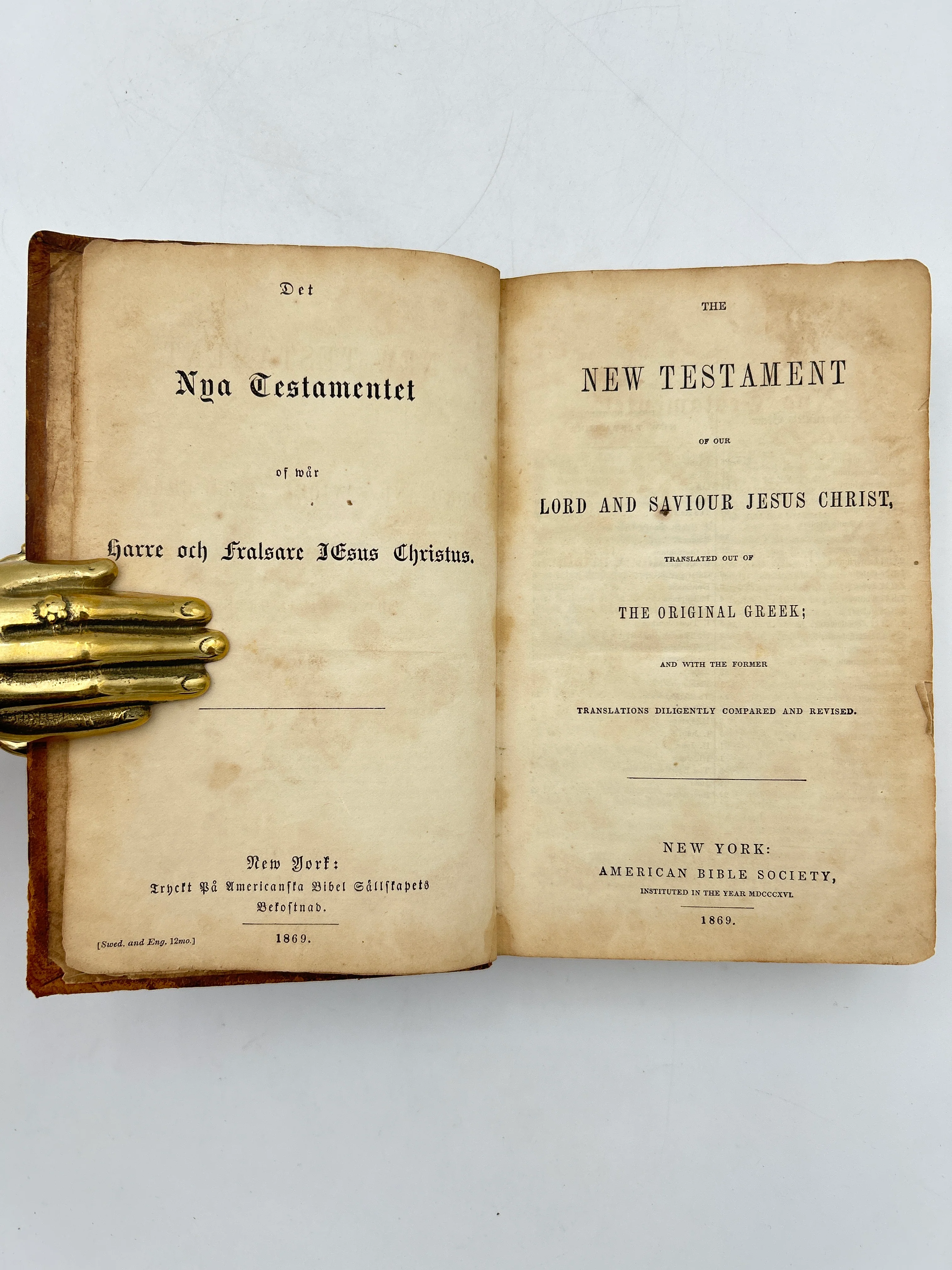 New Testament Swedish/English - Image 2