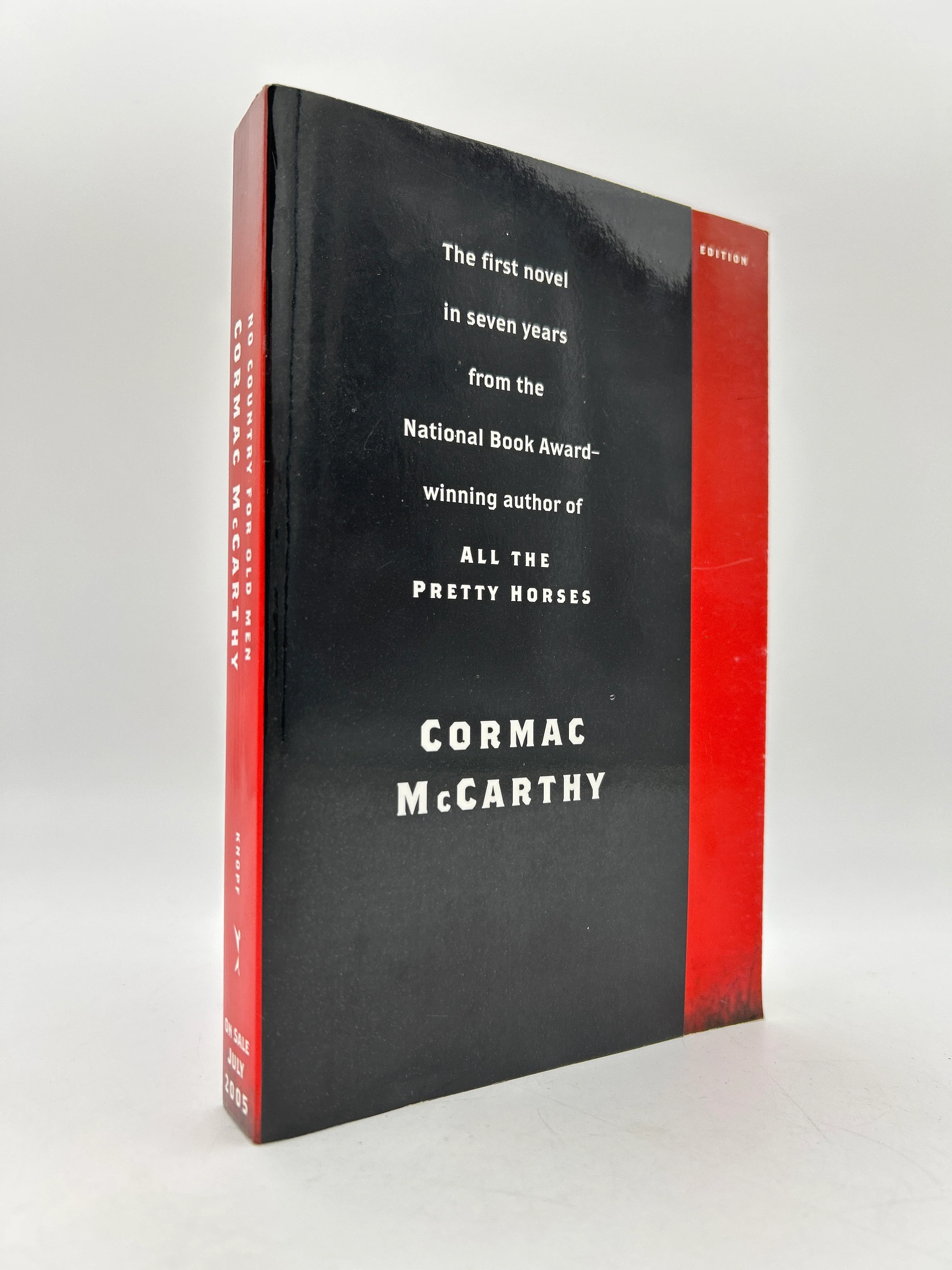 No Country for Old Men Advance Reader’s Edition