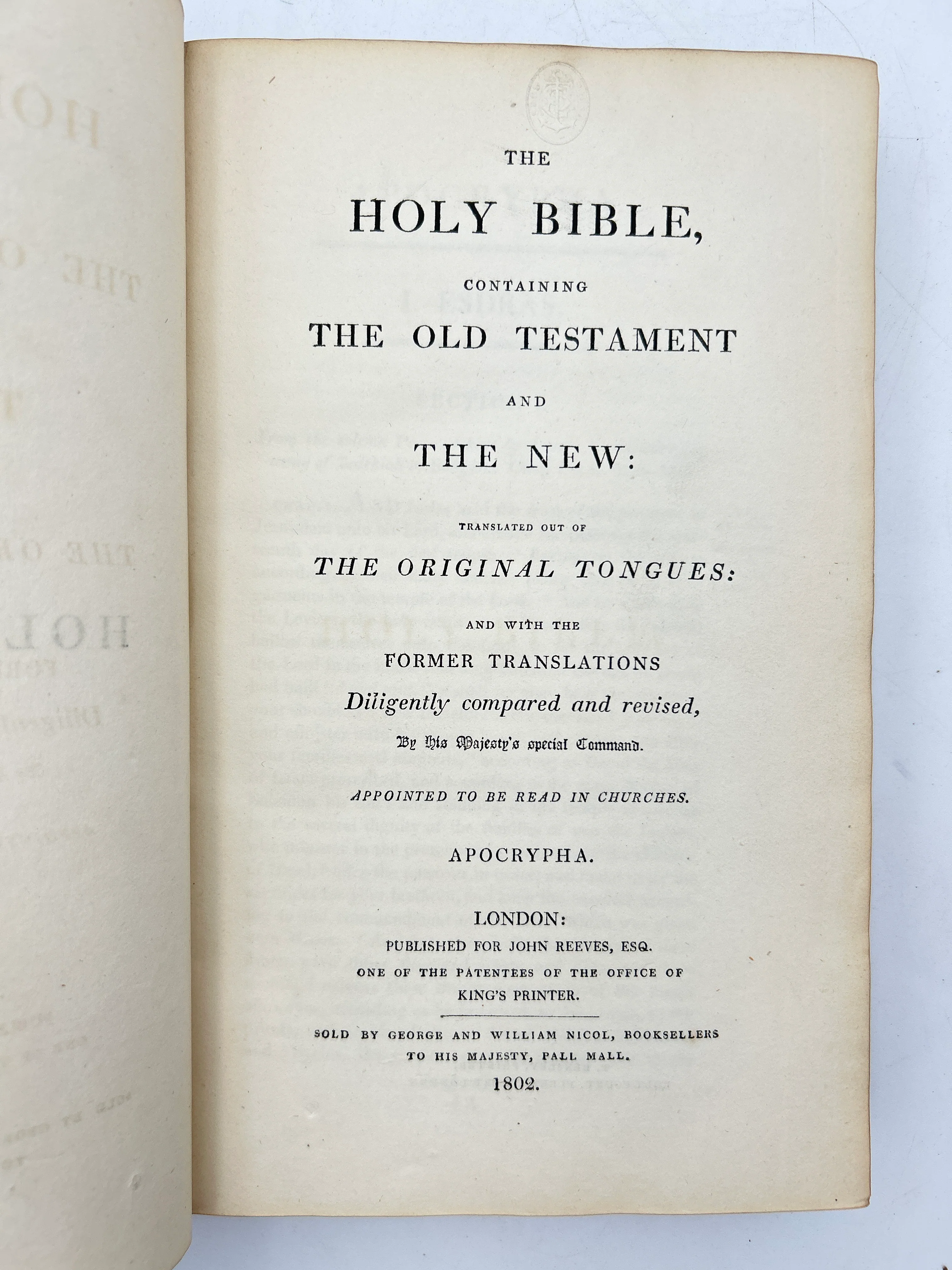 Holy Bible 1802 in Nine Volumes - Image 4