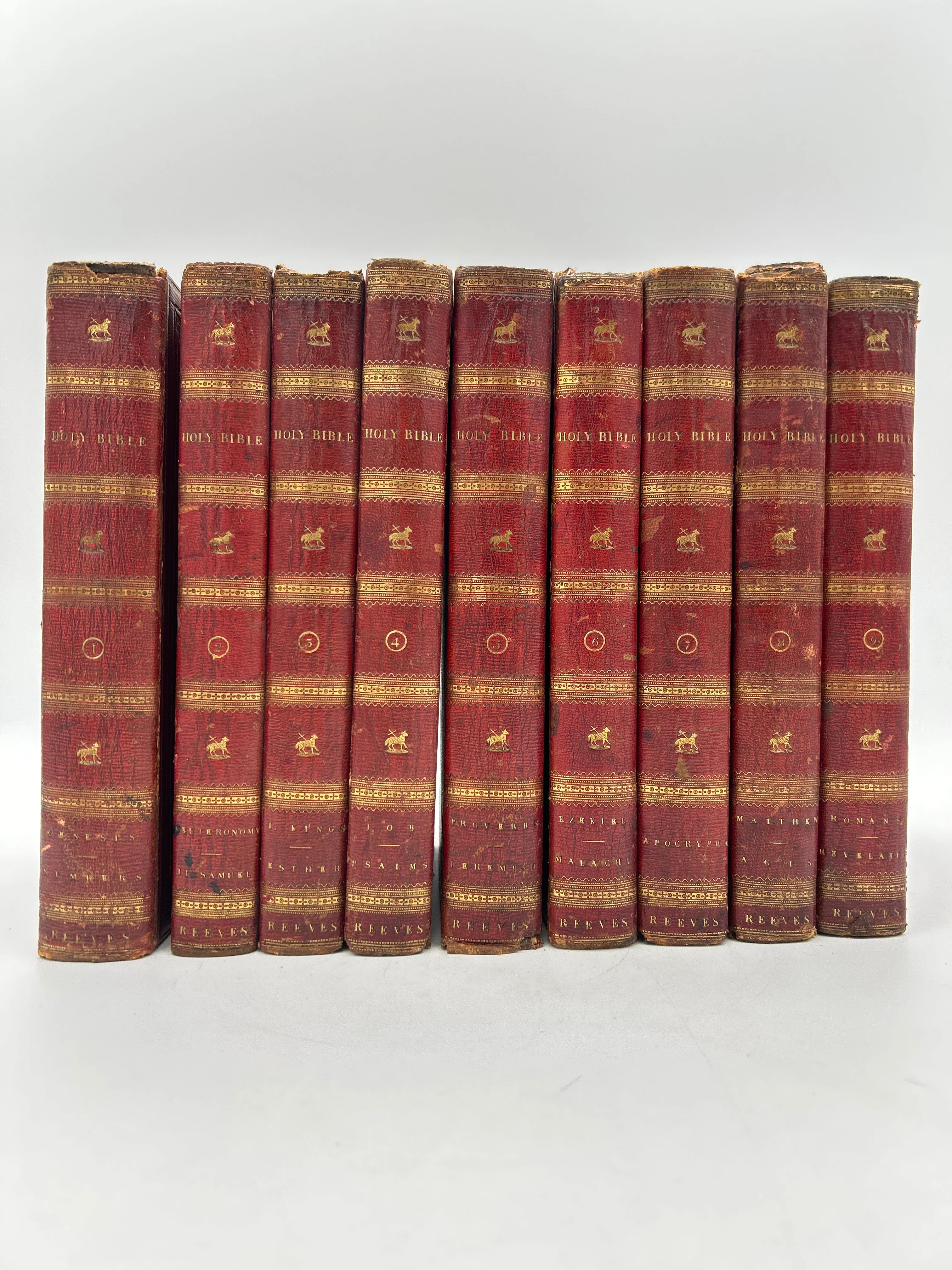 Holy Bible 1802 in Nine Volumes - Image 7