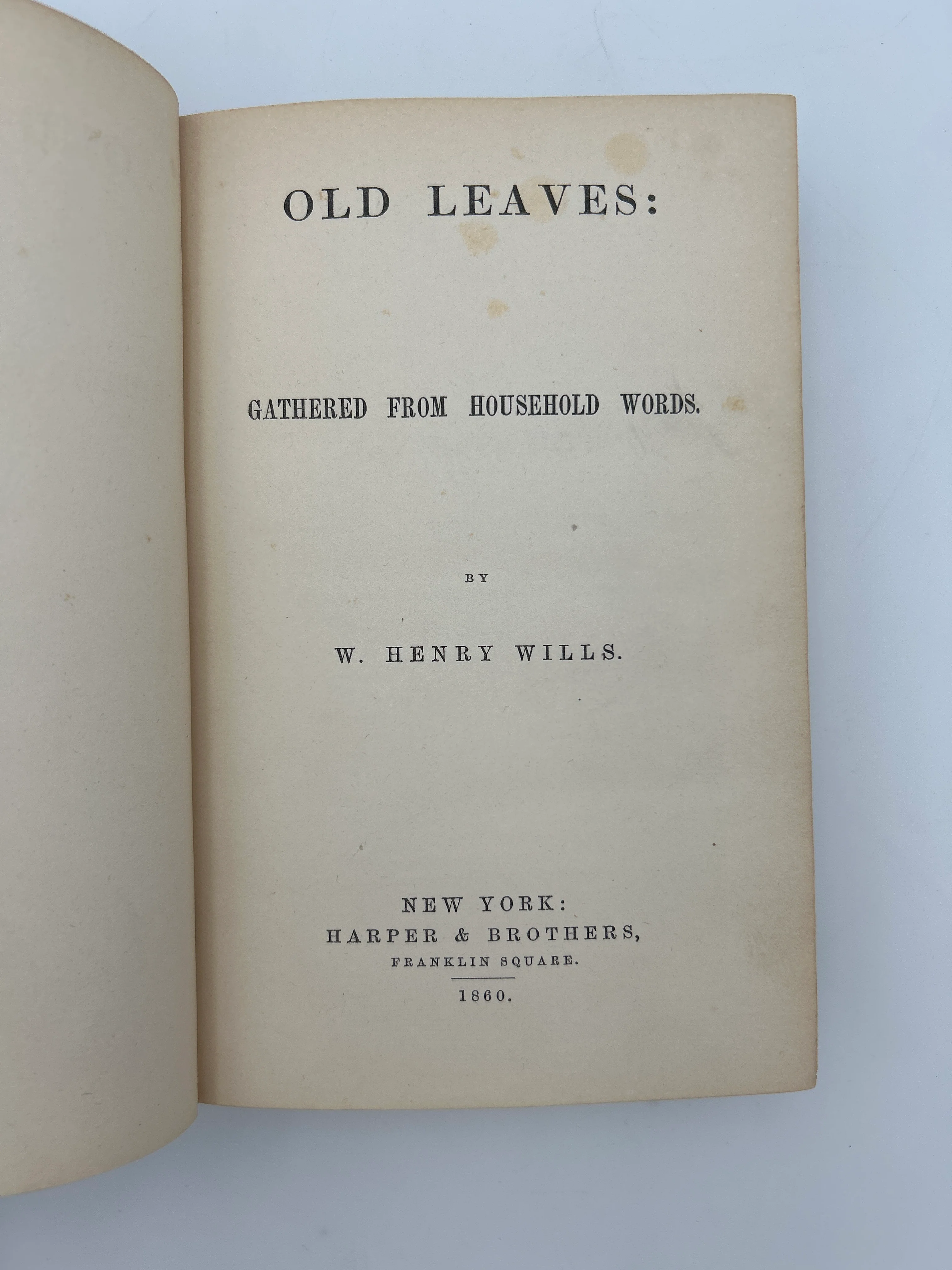 Old Leaves: Gathered from Household Words - Image 4