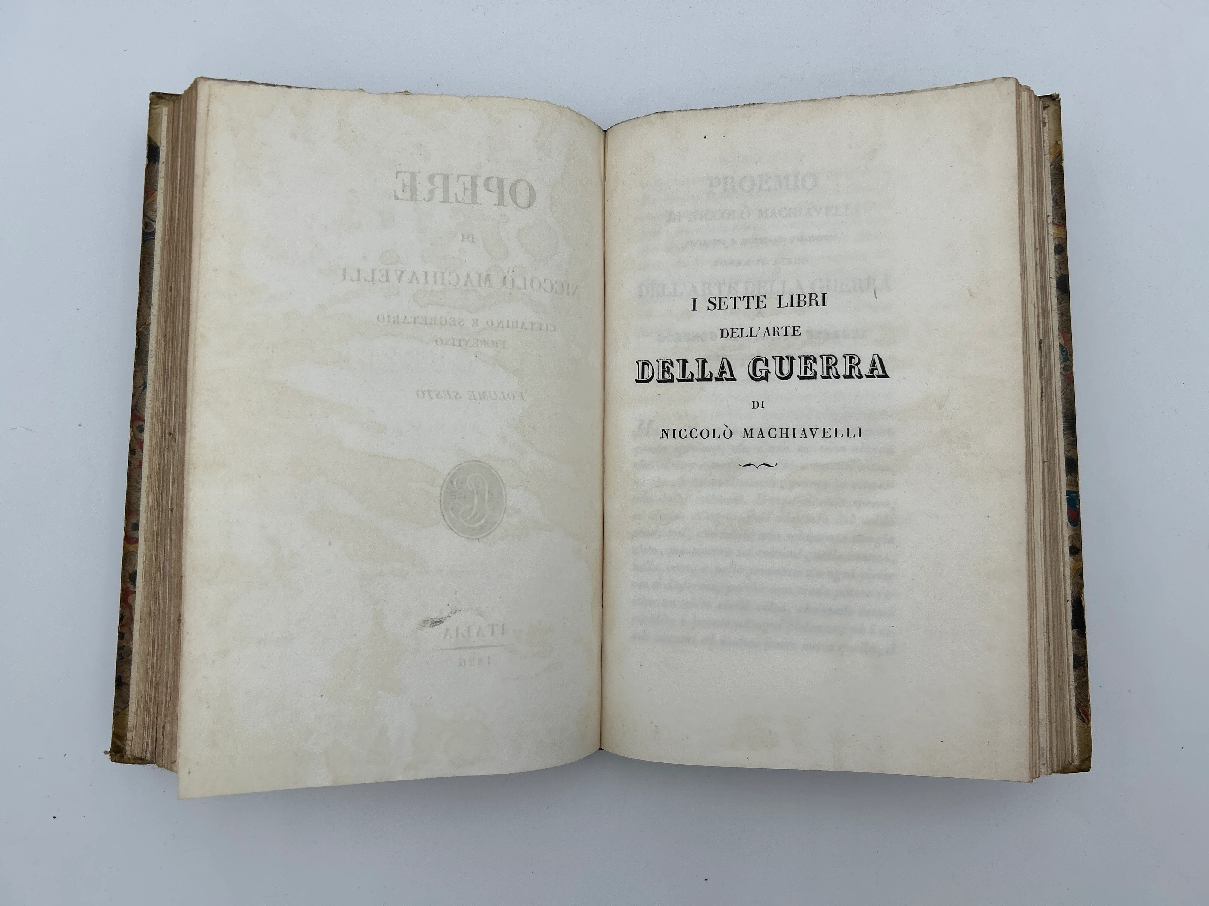 Opere di Niccolo Machiavelli in Five Volumes - Image 14