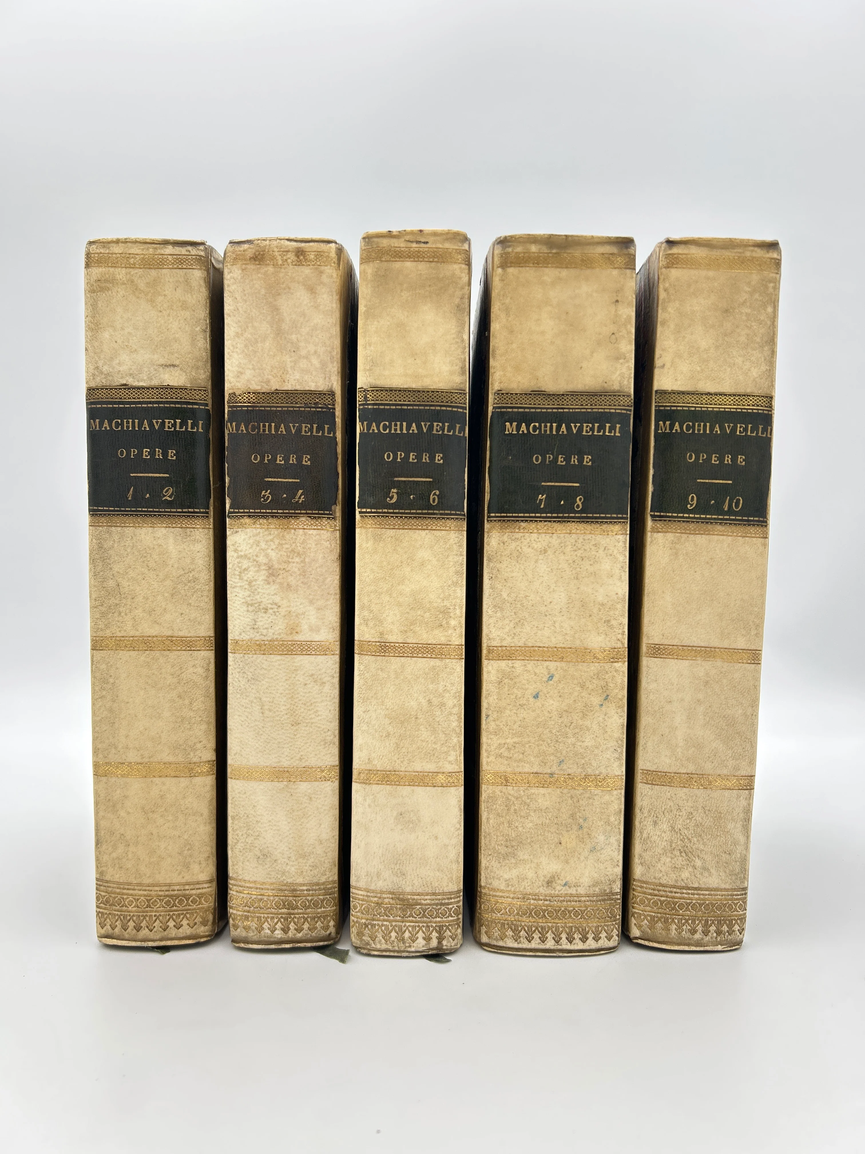 Opere di Niccolo Machiavelli in Five Volumes - Image 2