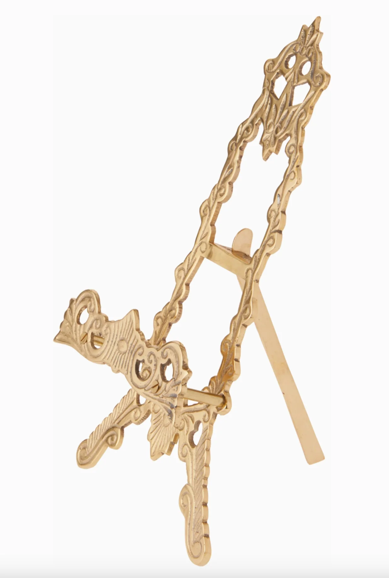 -Ornate Brass Easel - Image 2
