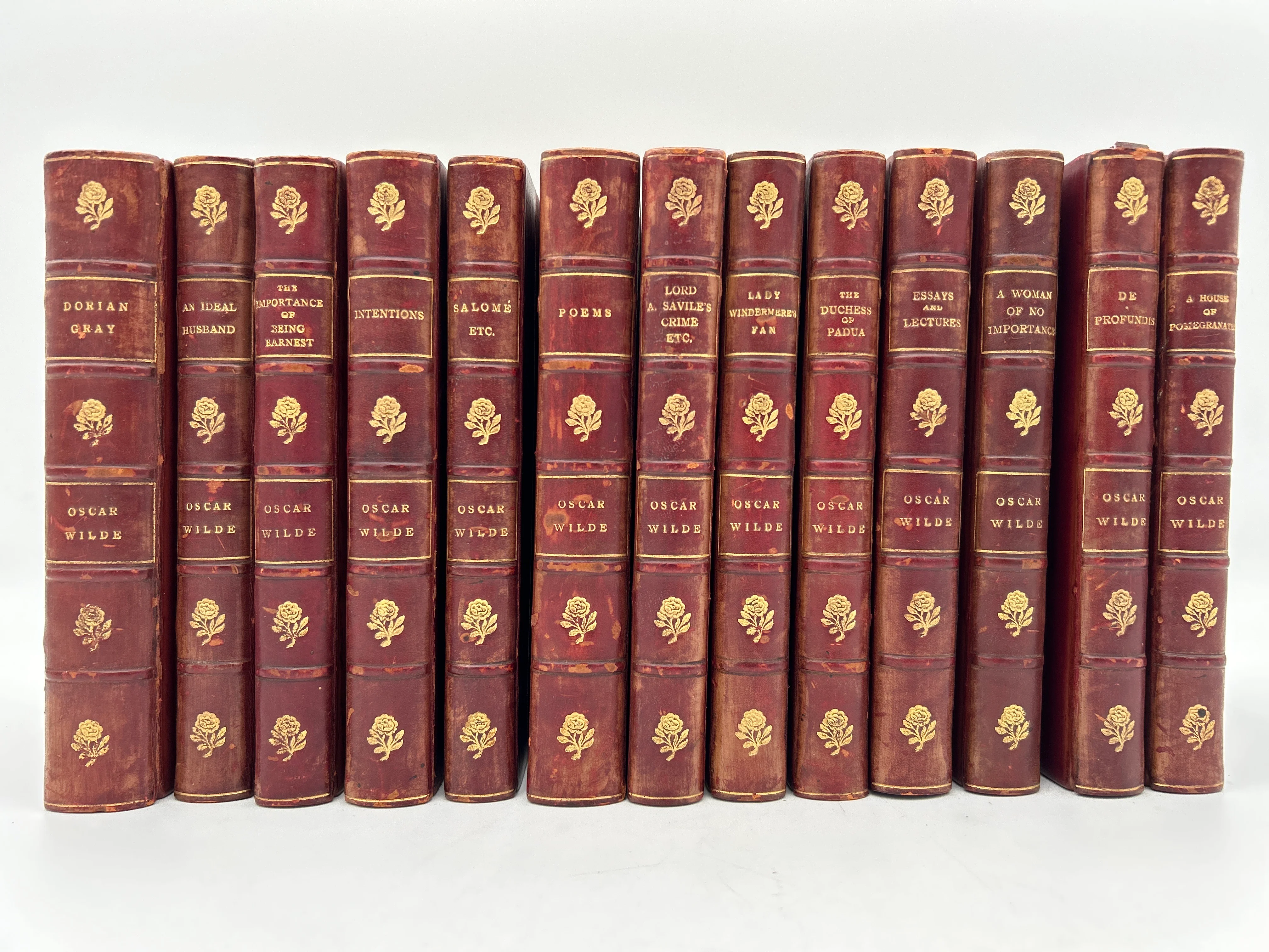 Oscar Wilde 13 book library collection