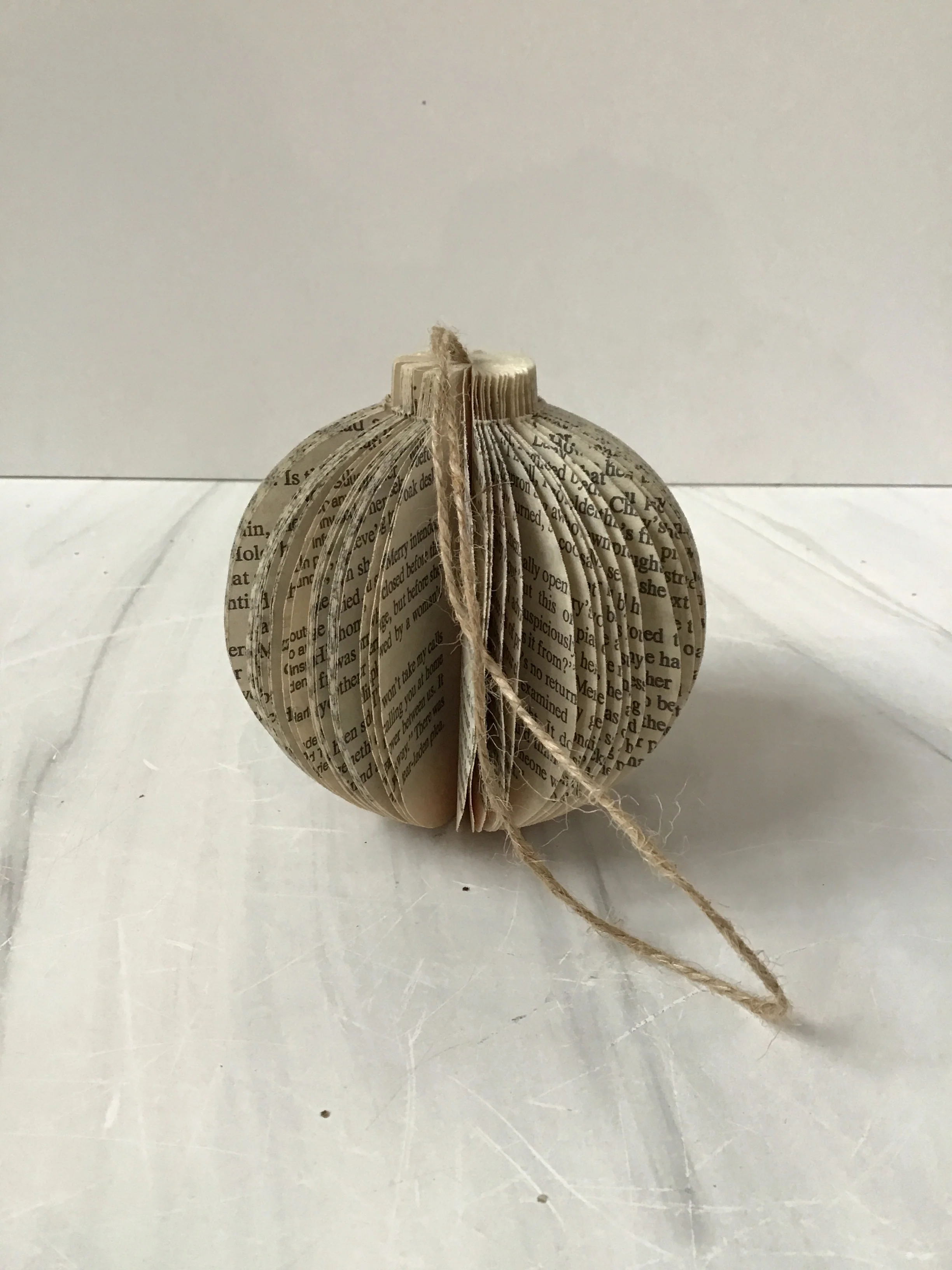 Paperbook ornament