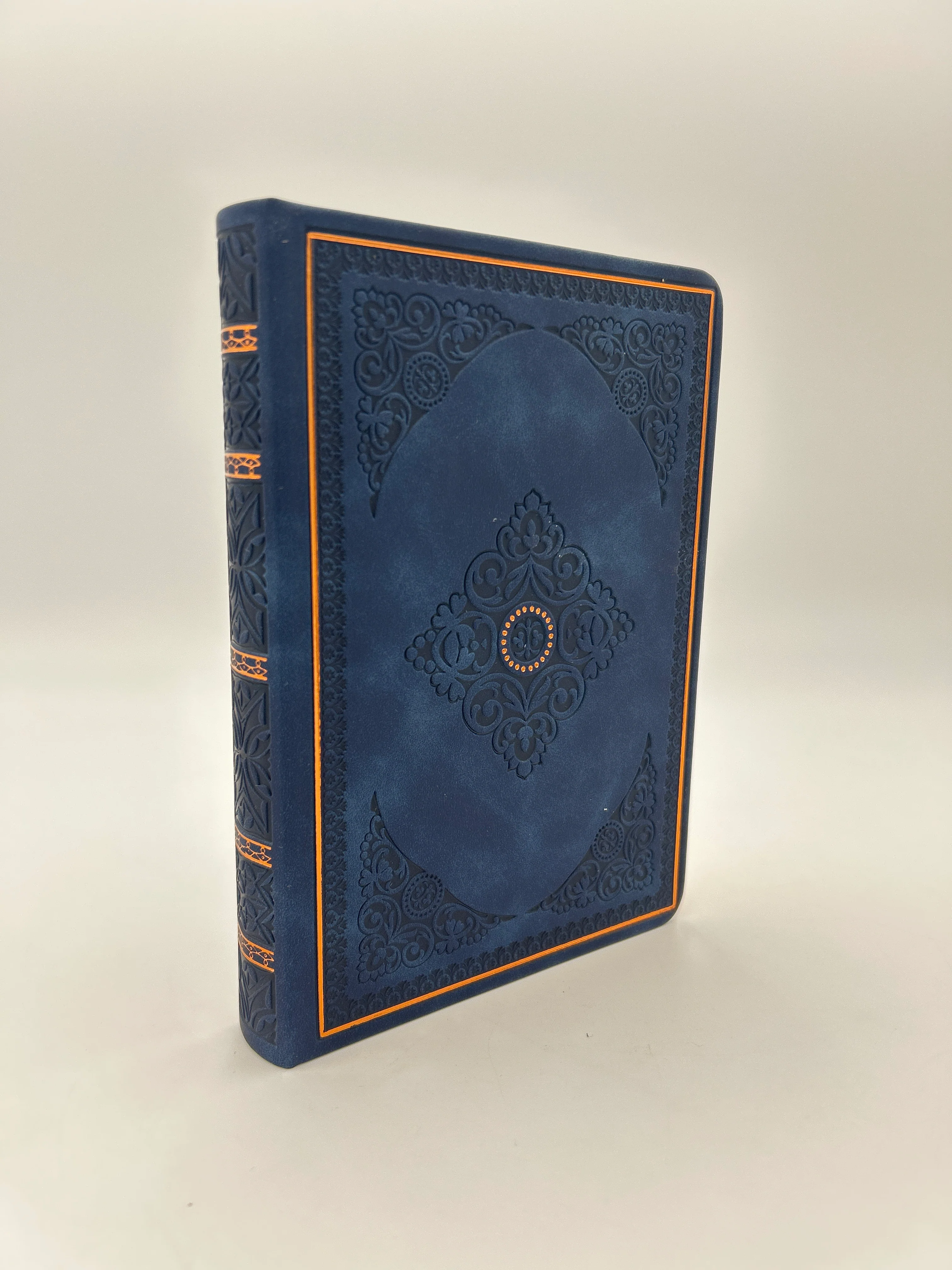 Pocket Size Navy Leather Journal