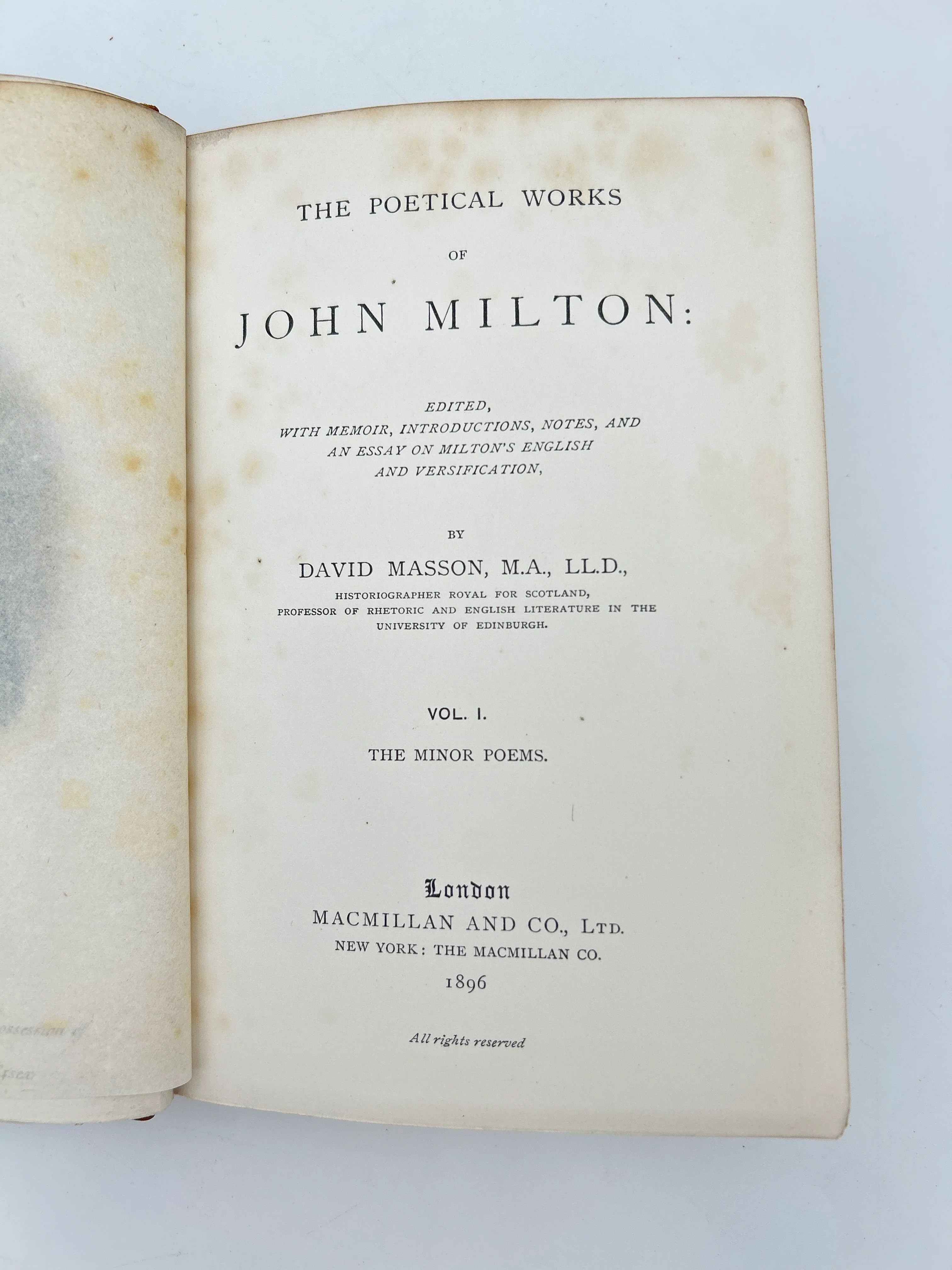 Poetical Works of John Milton - Image 3