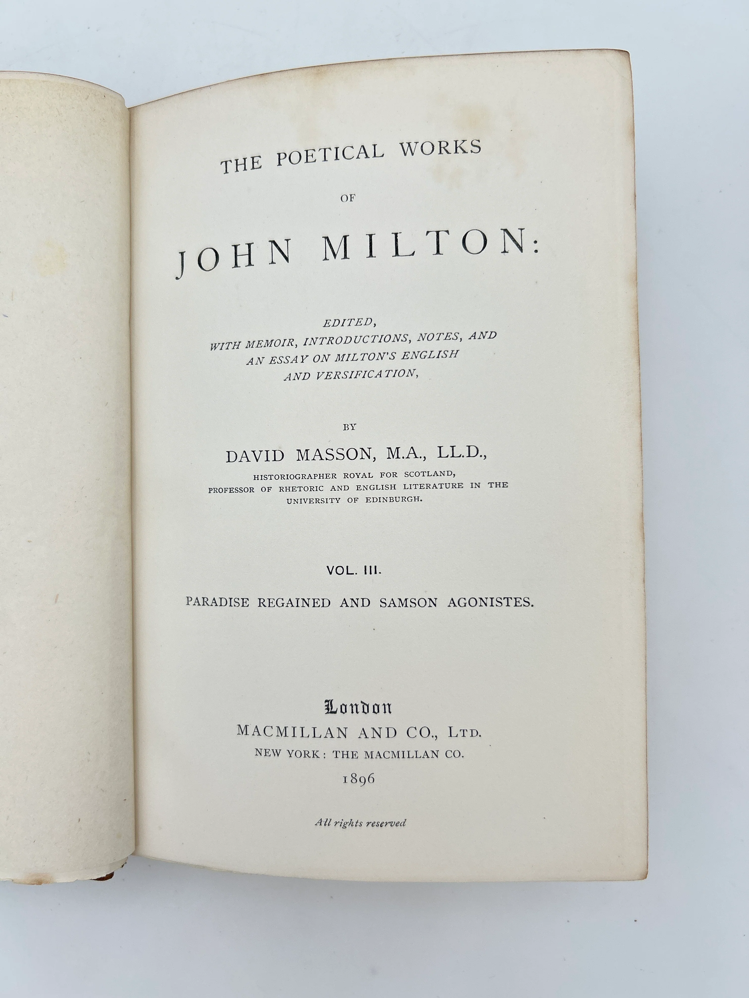 Poetical Works of John Milton - Image 8