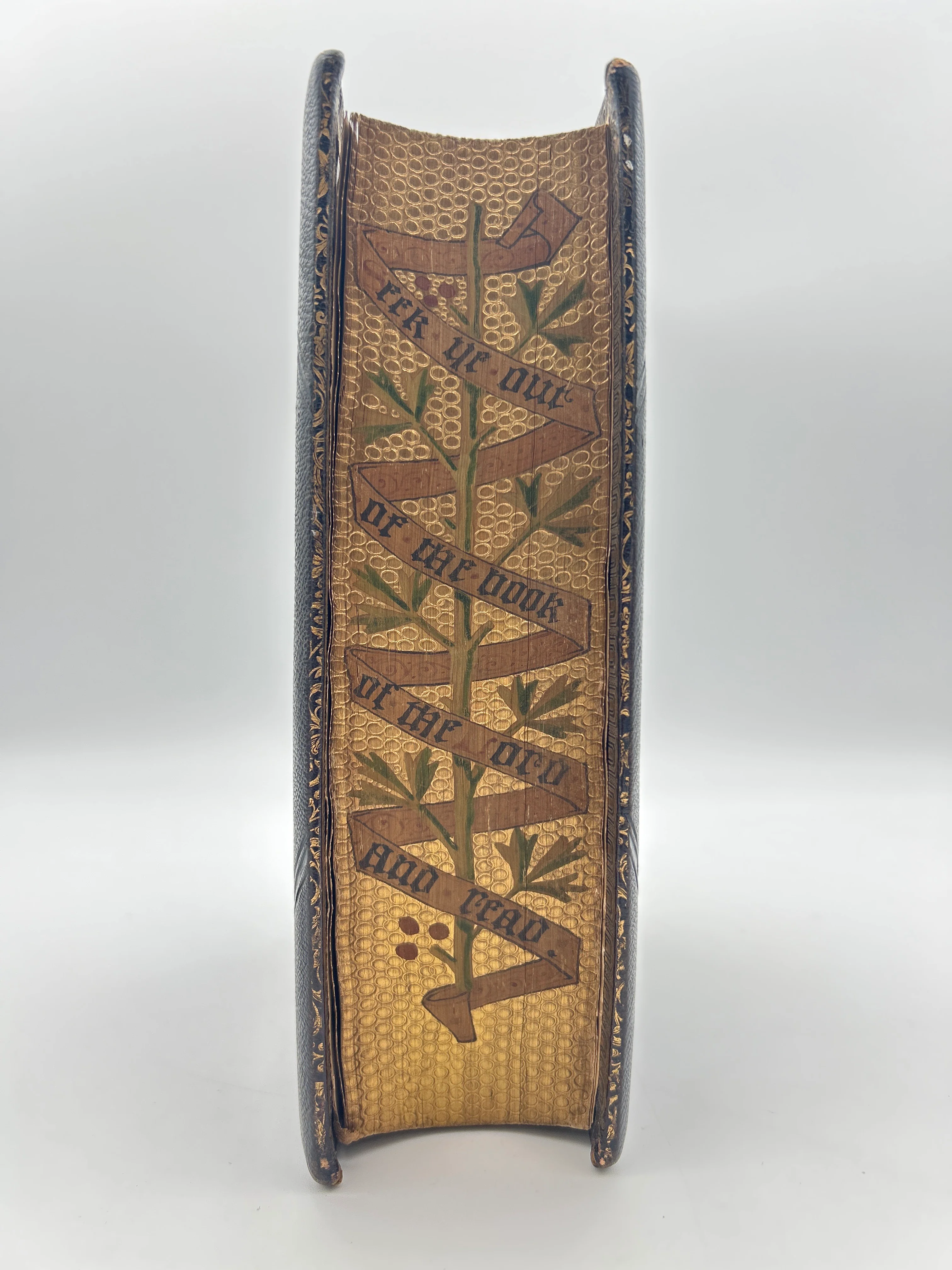 Parallel Bible 1846 With Fore Edge Painting - Image 5