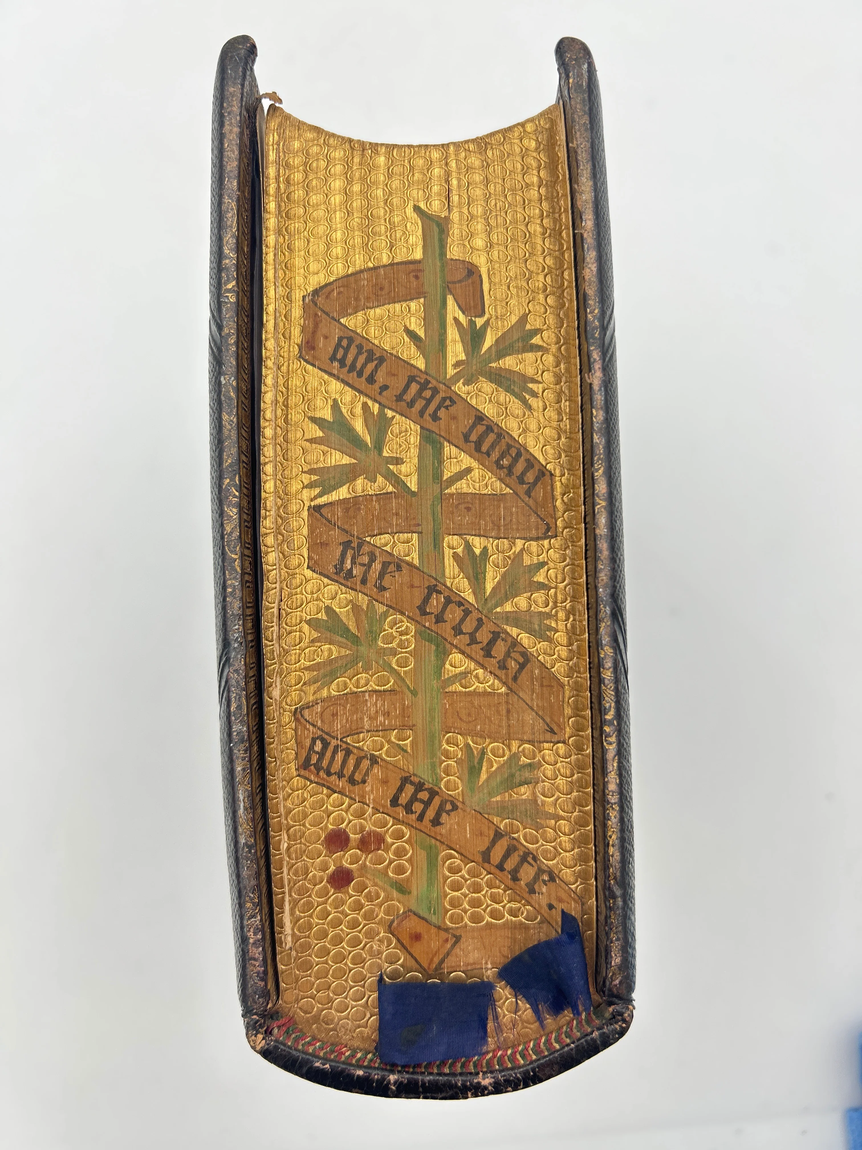 Parallel Bible 1846 With Fore Edge Painting - Image 6
