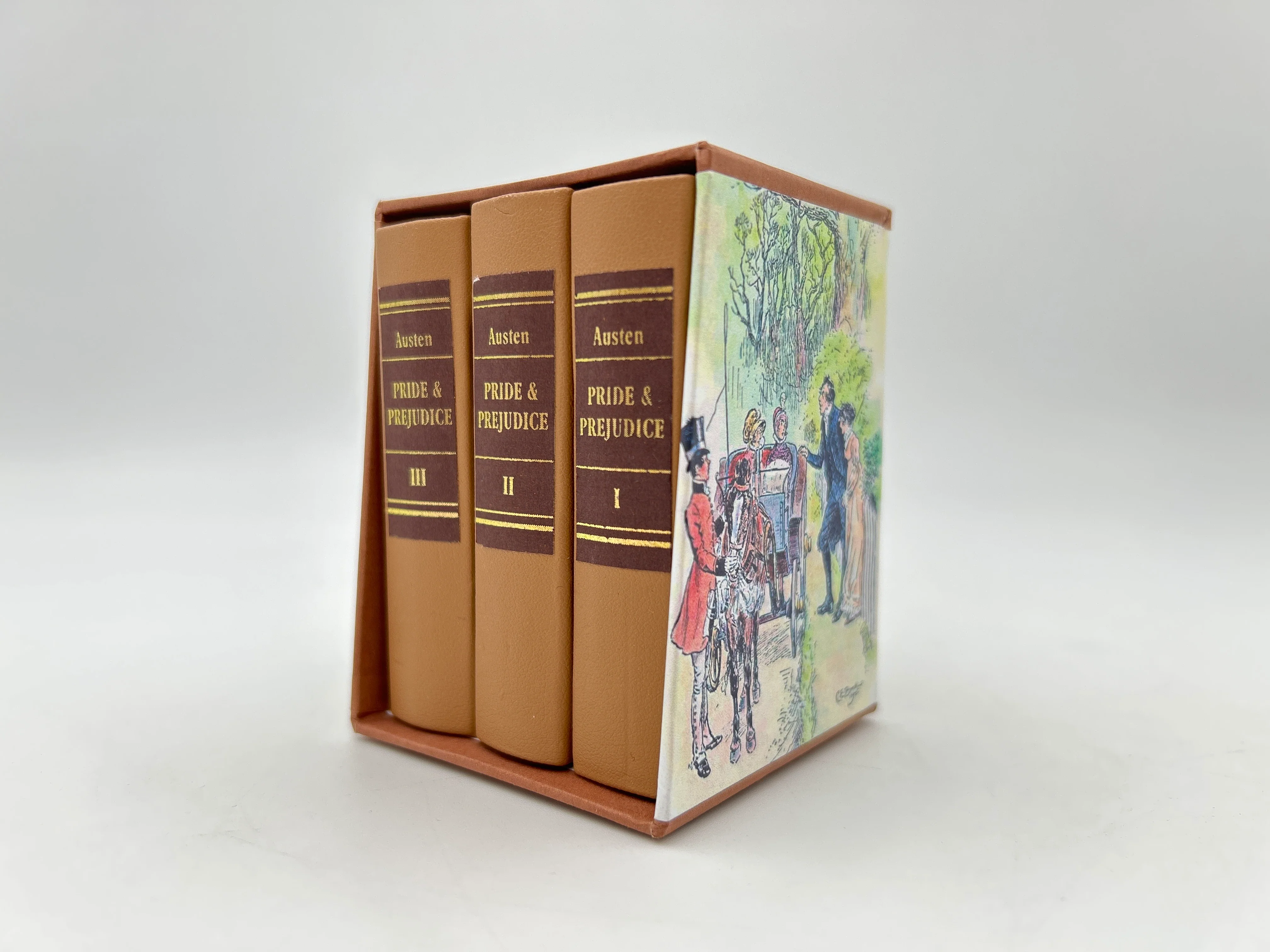 Pride and Prejudice (miniature 3 vol set) - Image 2