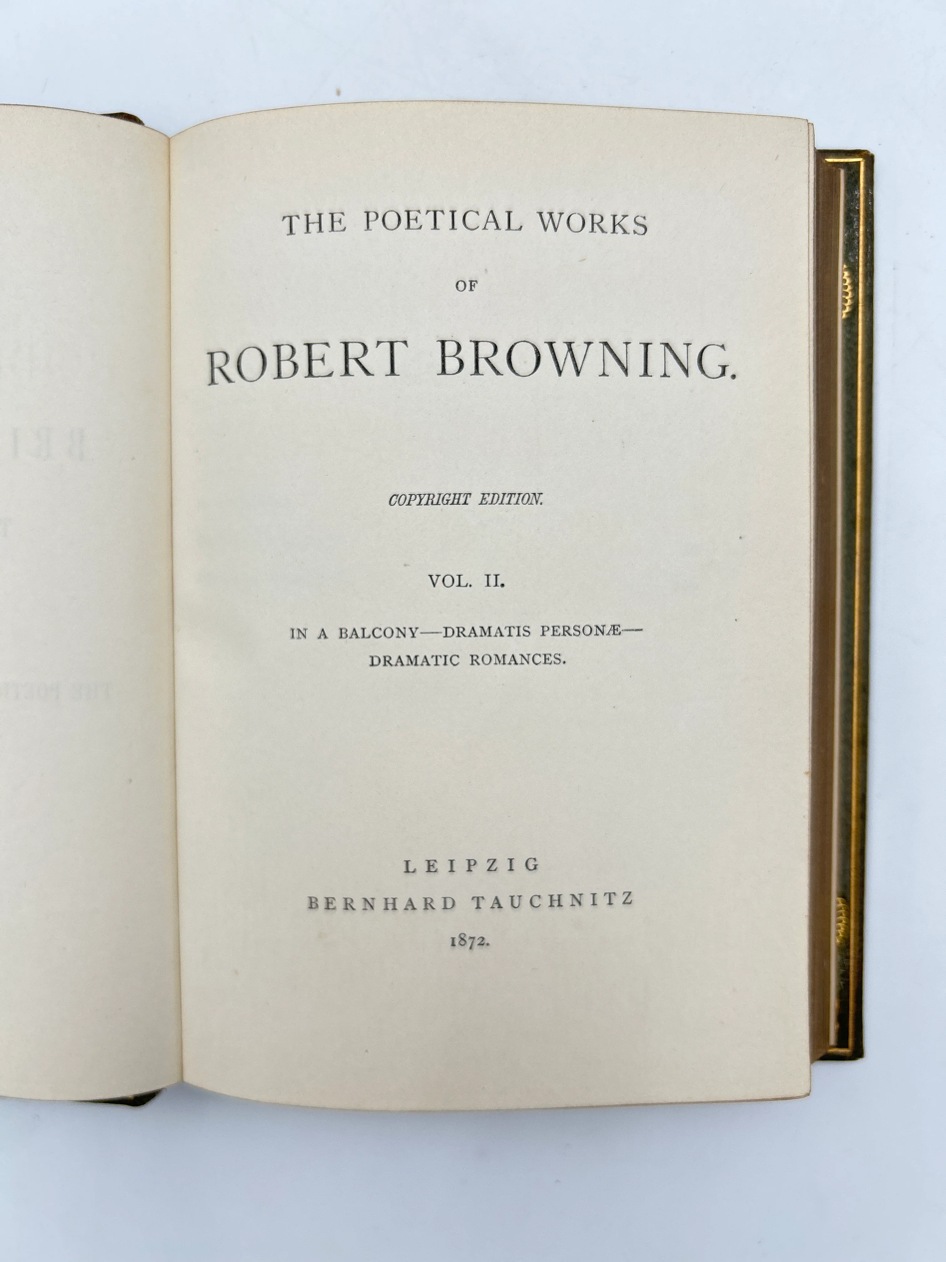 R. Brownings Poetical Works 4 vol. - Image 6