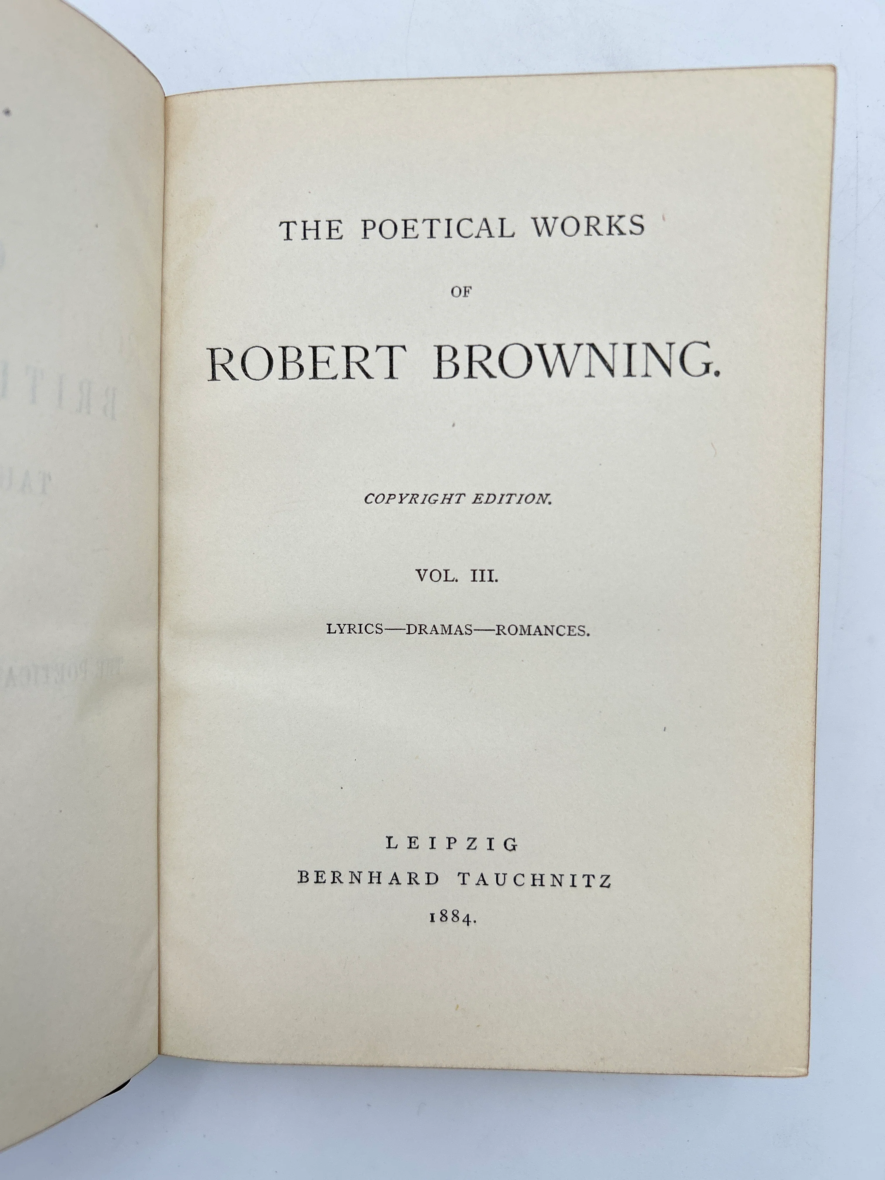 R. Brownings Poetical Works 4 vol. - Image 9