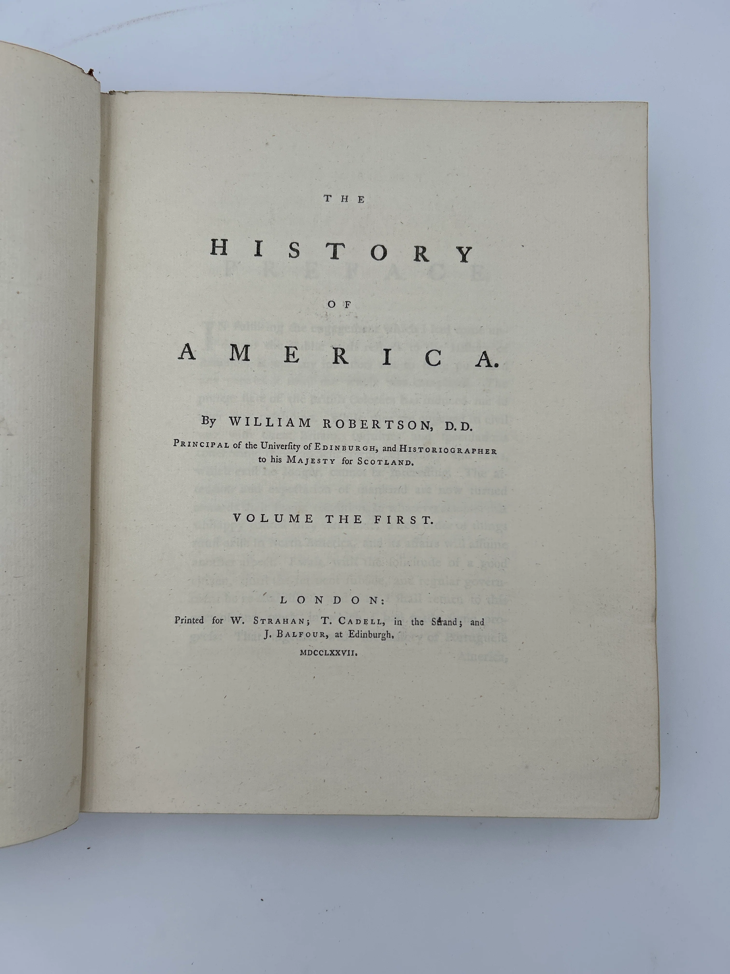 Robertson’s History of America - Image 4