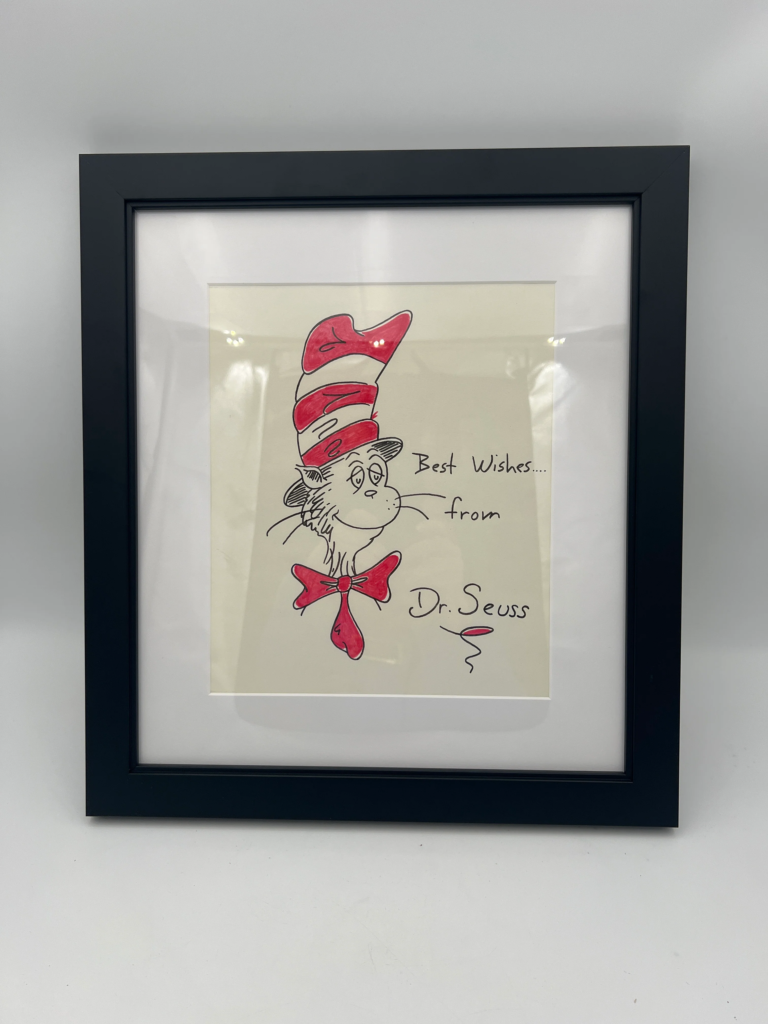 Signed Artwork Dr. Seuss