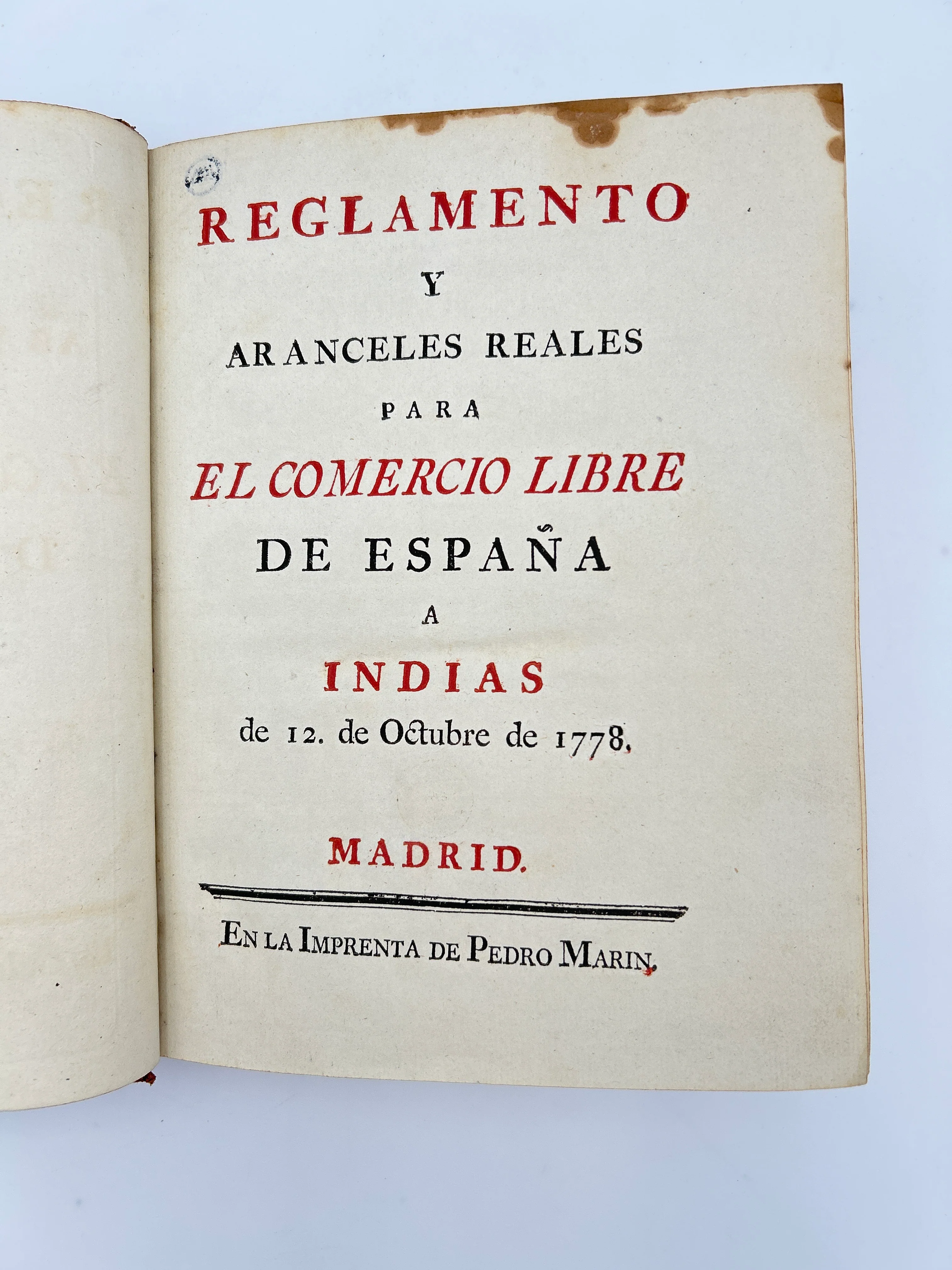 Spanish Regulations for Trade with the Indies - Image 4
