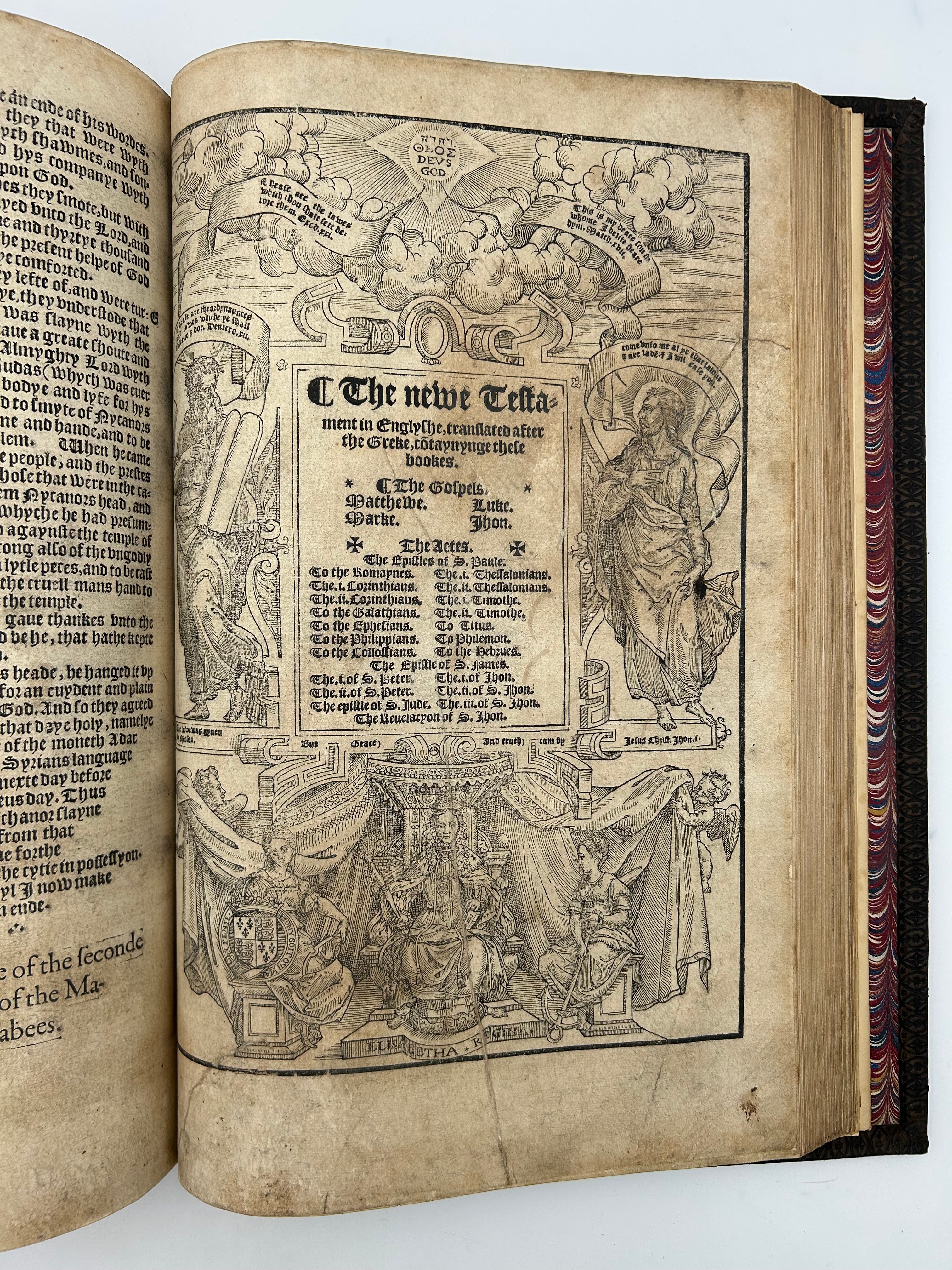 Holy Bible 1566 - Image 8