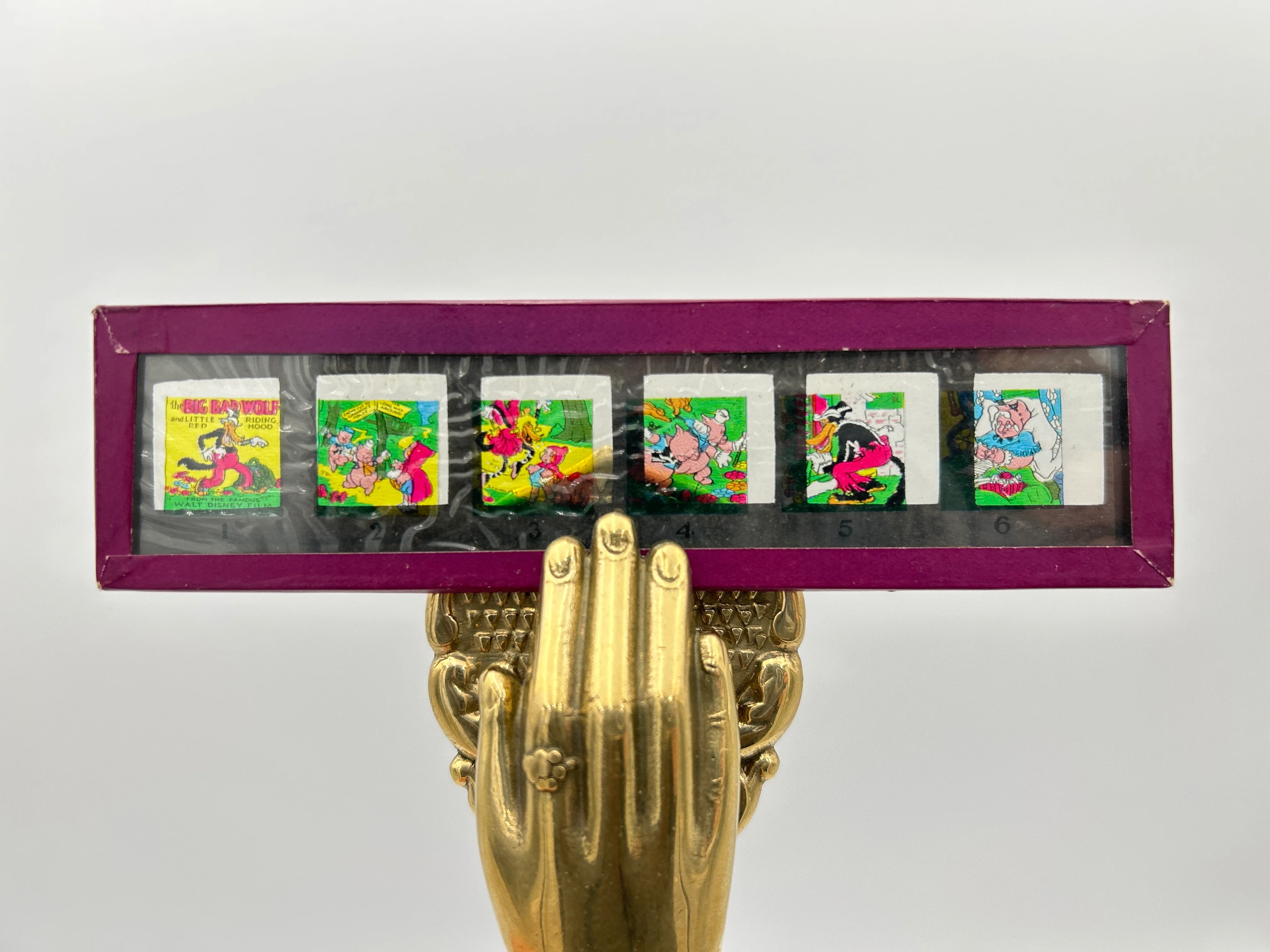 The Big Bad Wolf Colored Lantern Slides - Image 2