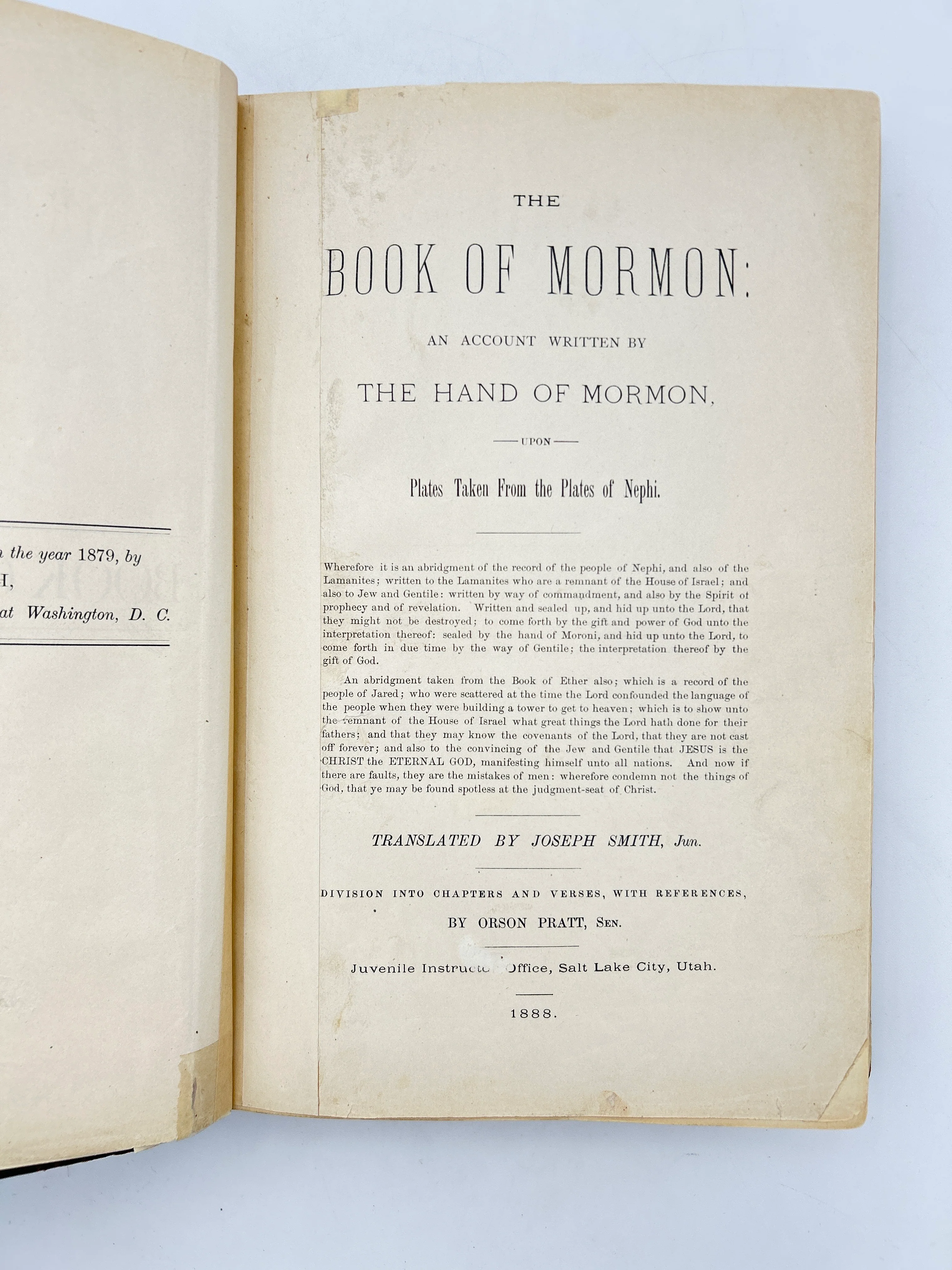 The Book of Mormon 1888 - Image 2