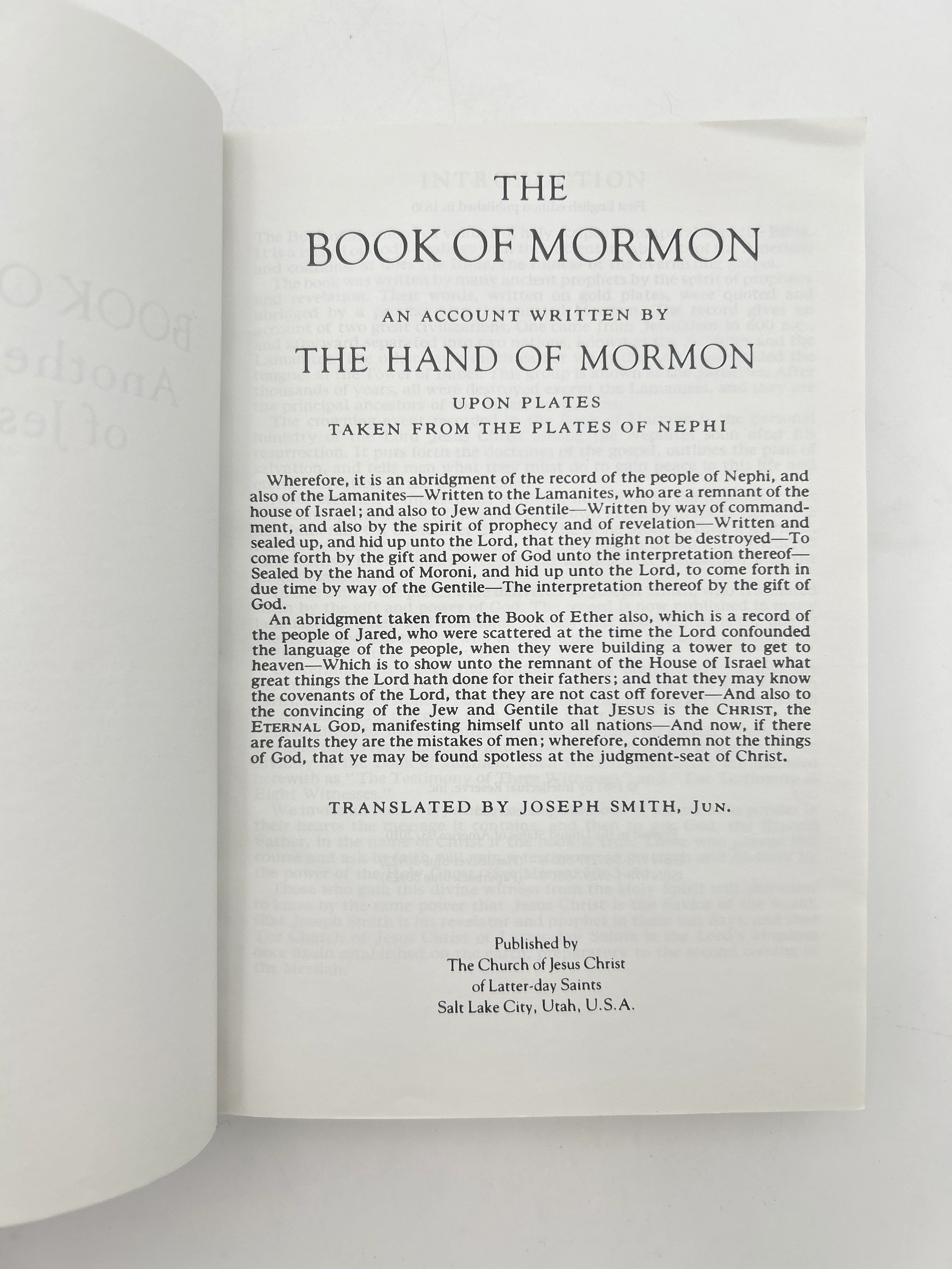 The Book of Mormon (2010) - Image 2