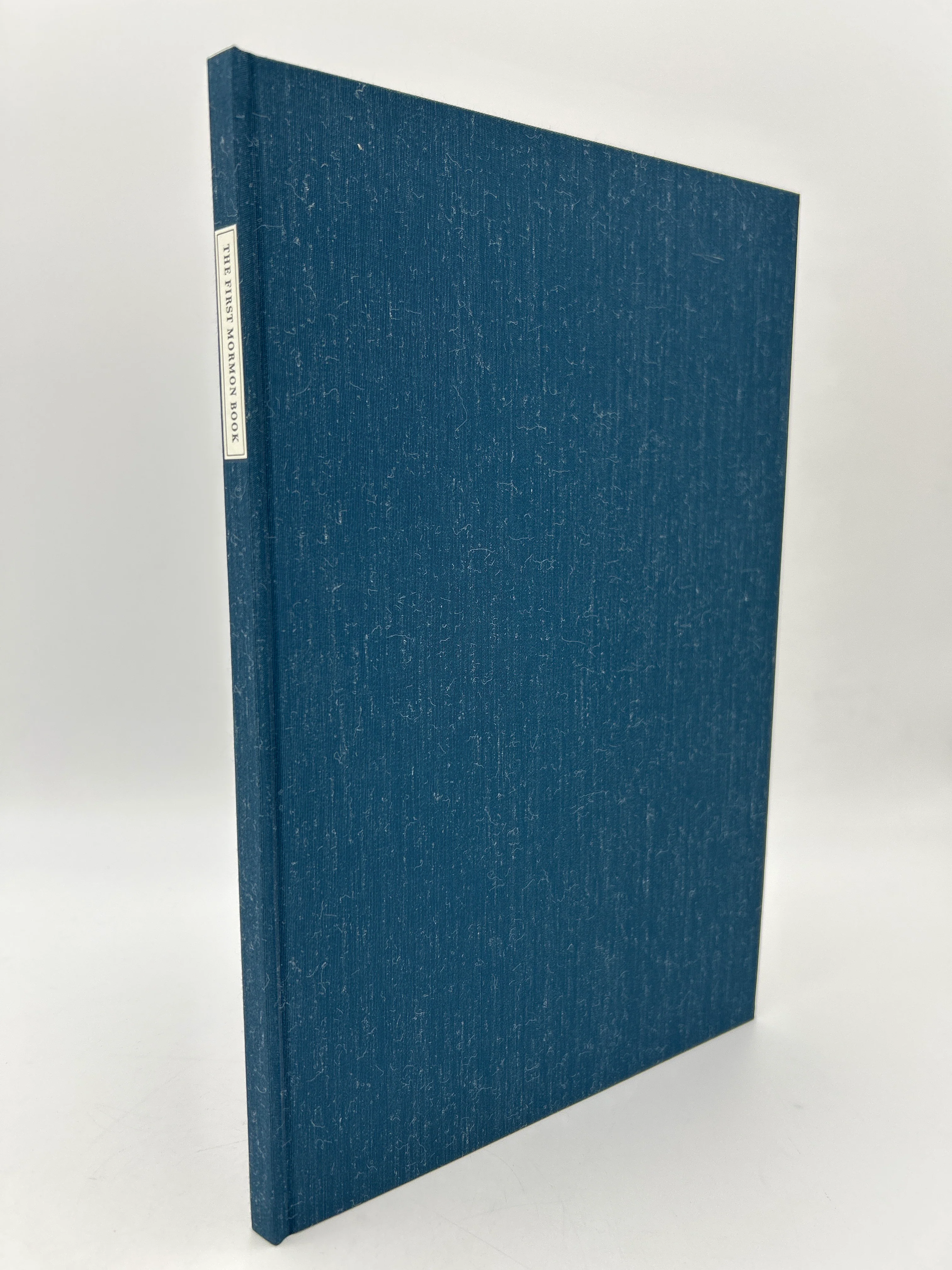 The First Mormon Book (Original 1830 leaf)