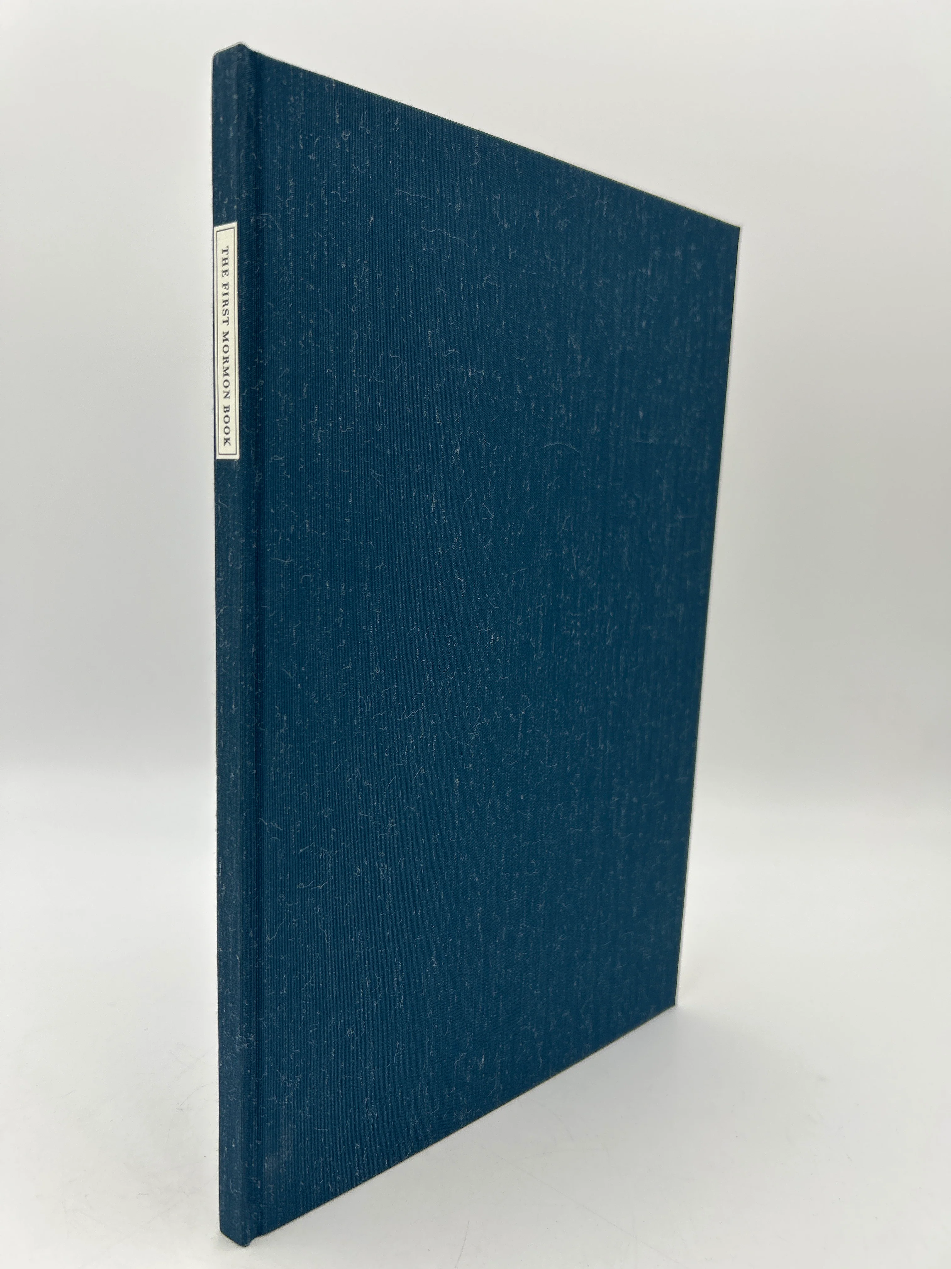 The First Mormon Book (Original 1830 leaf)