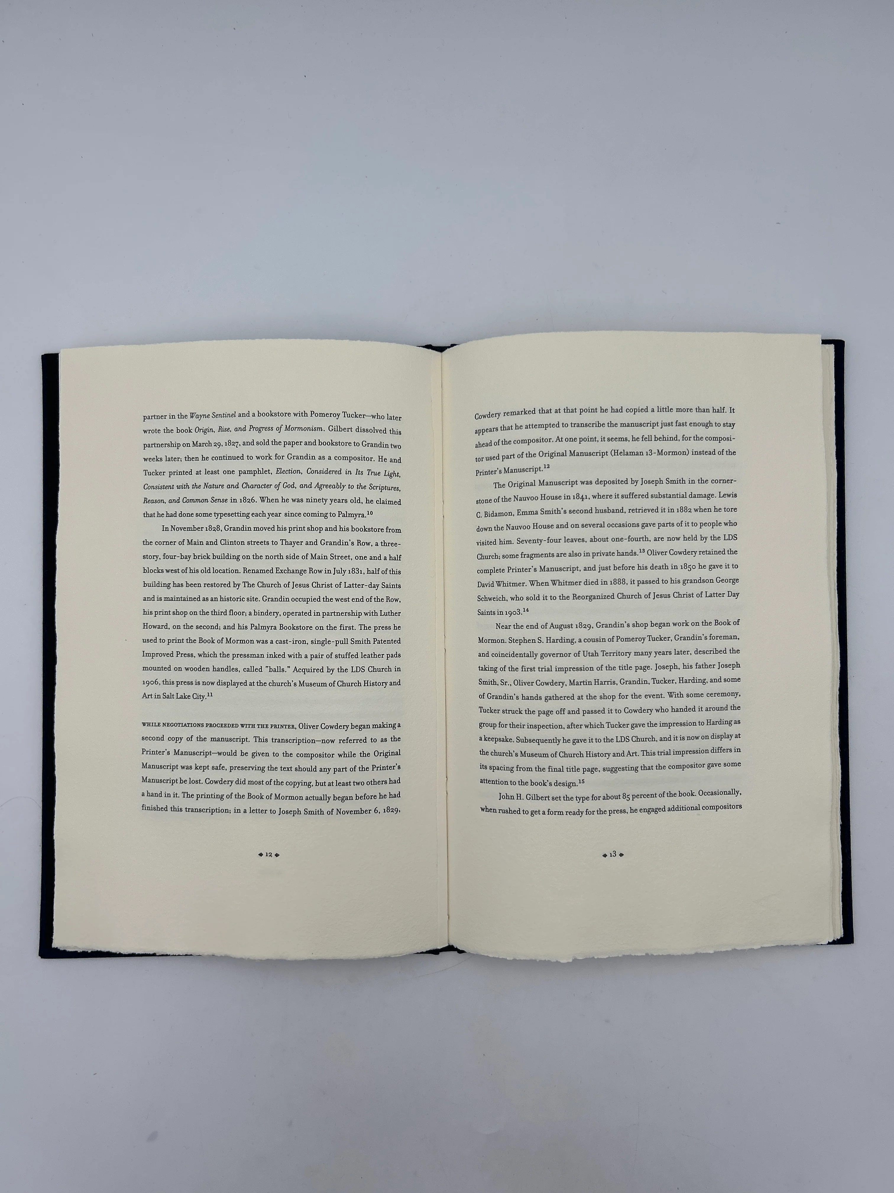 The First Mormon Book (Original 1830 leaf) - Image 2