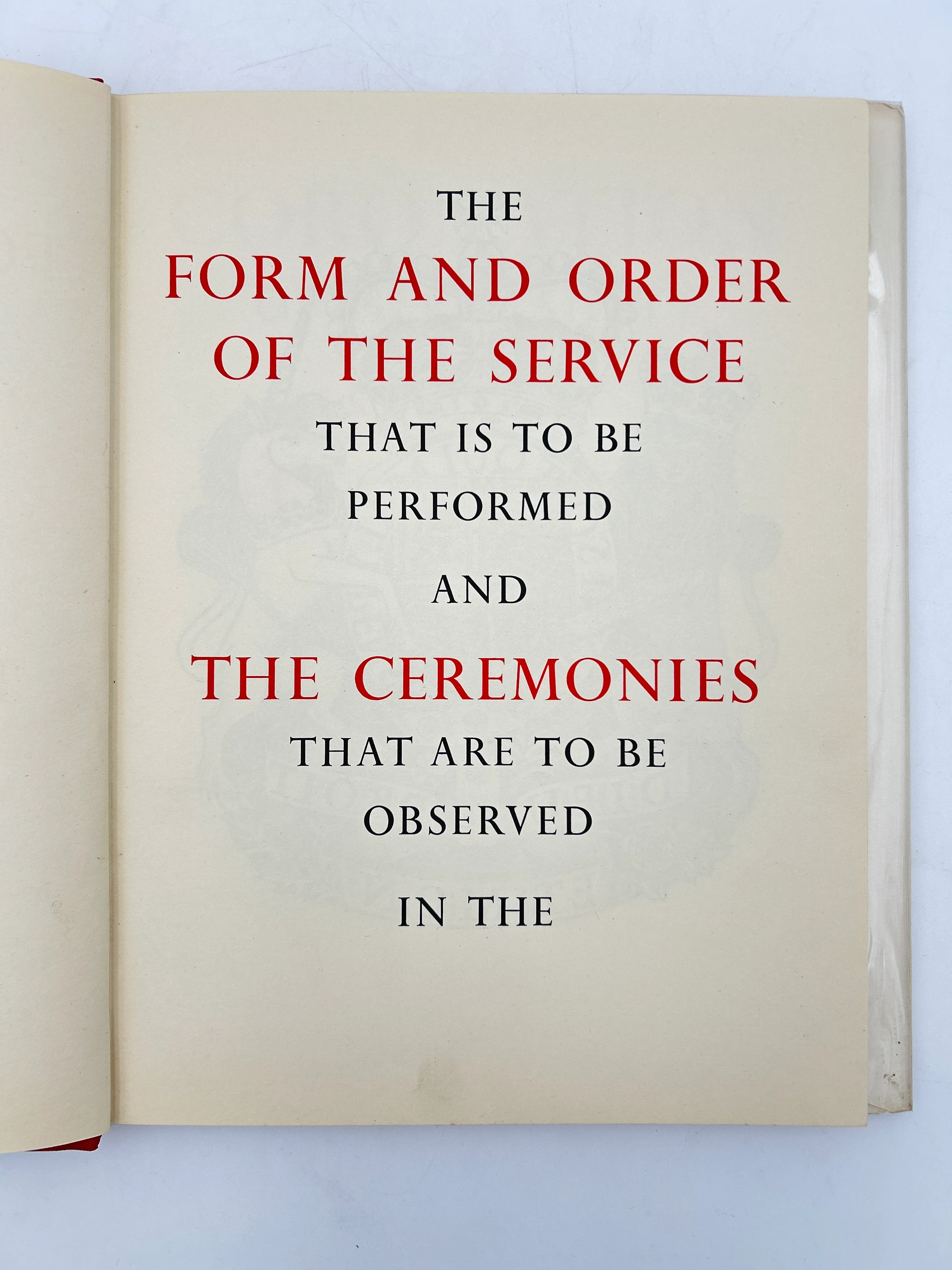The Form & Order of The Coronation of Queen Elizabeth - Image 3