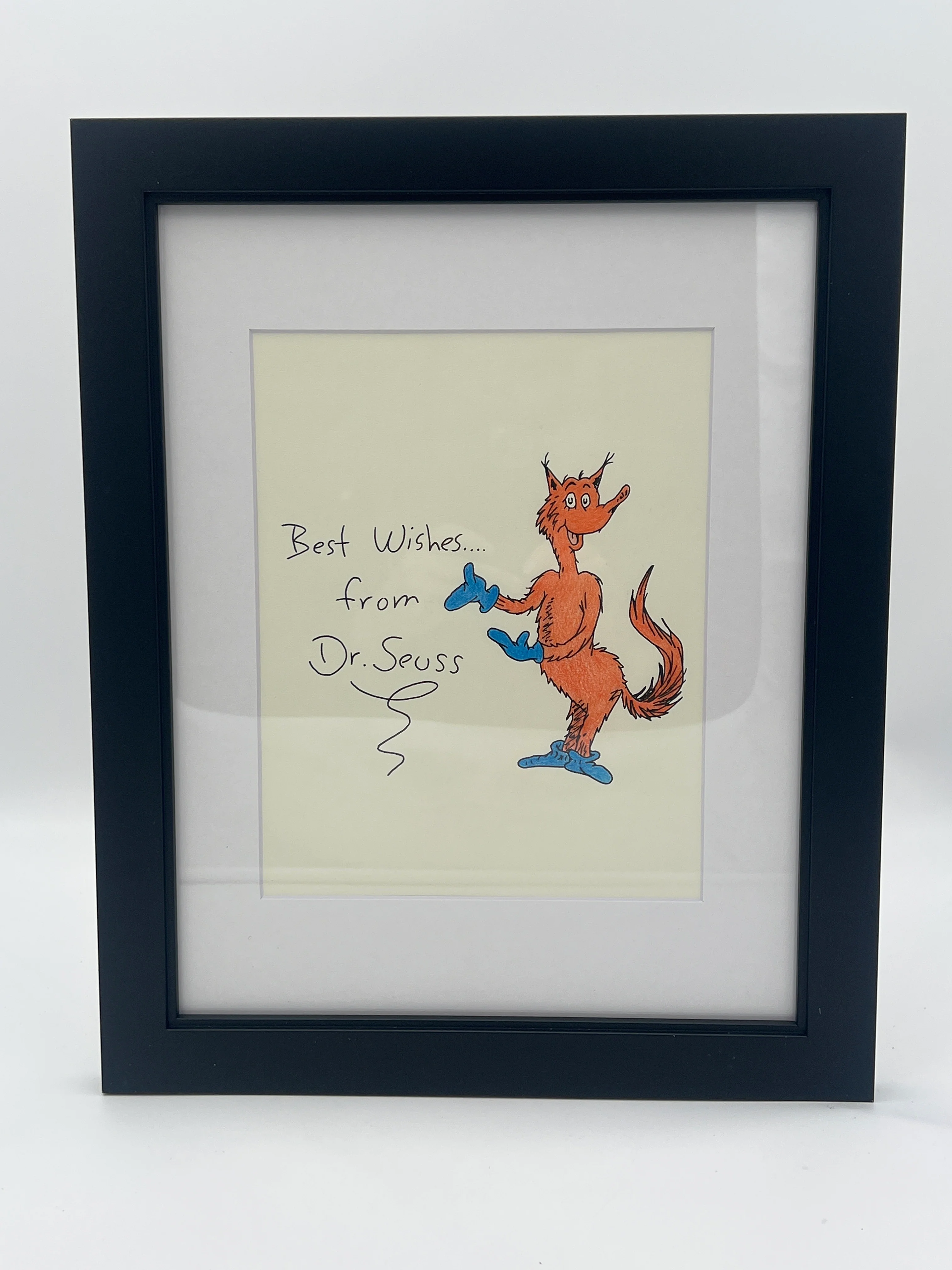 The Fox In Socks Original Art