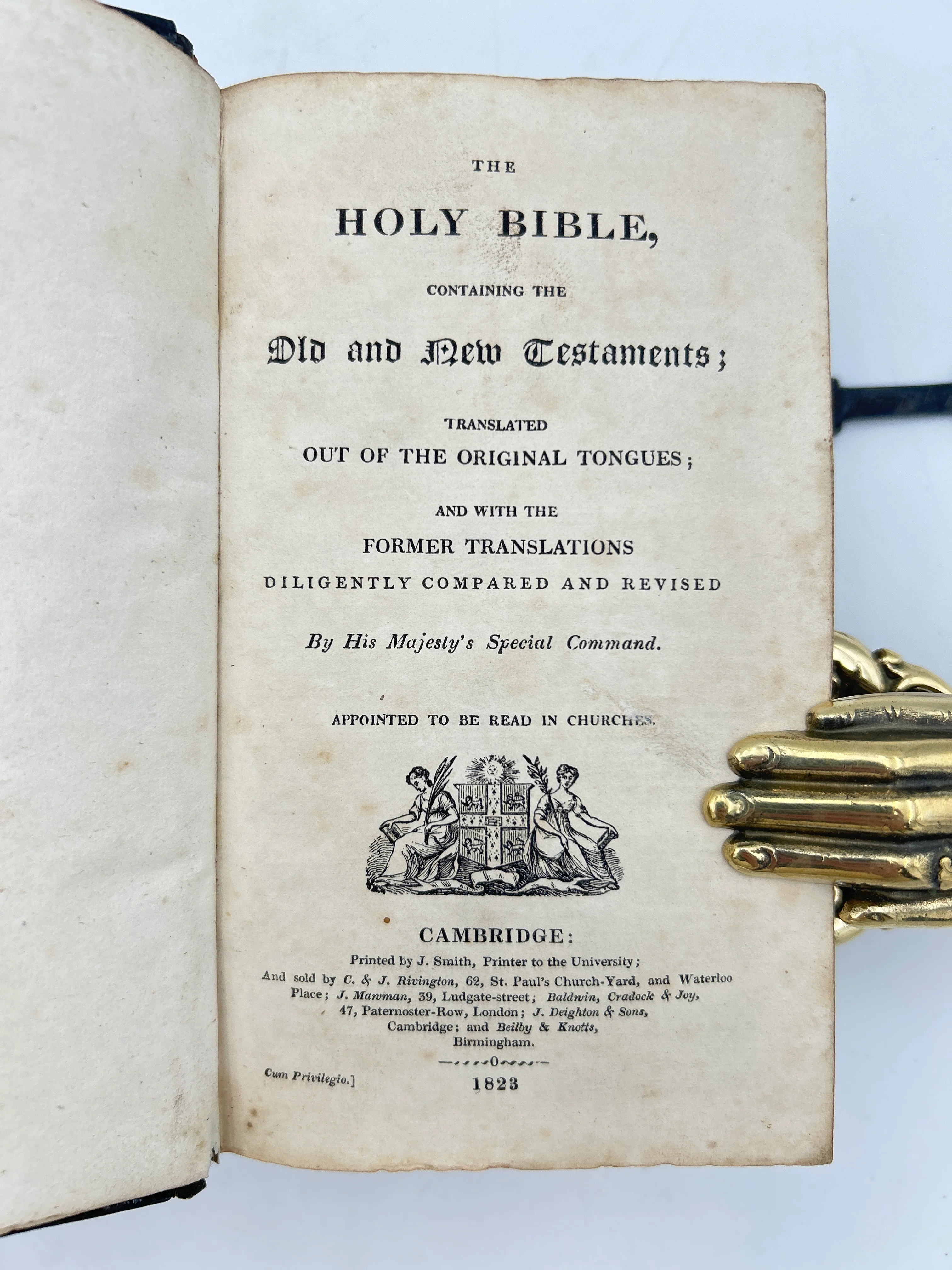 The Holy Bible 1823 - Image 2