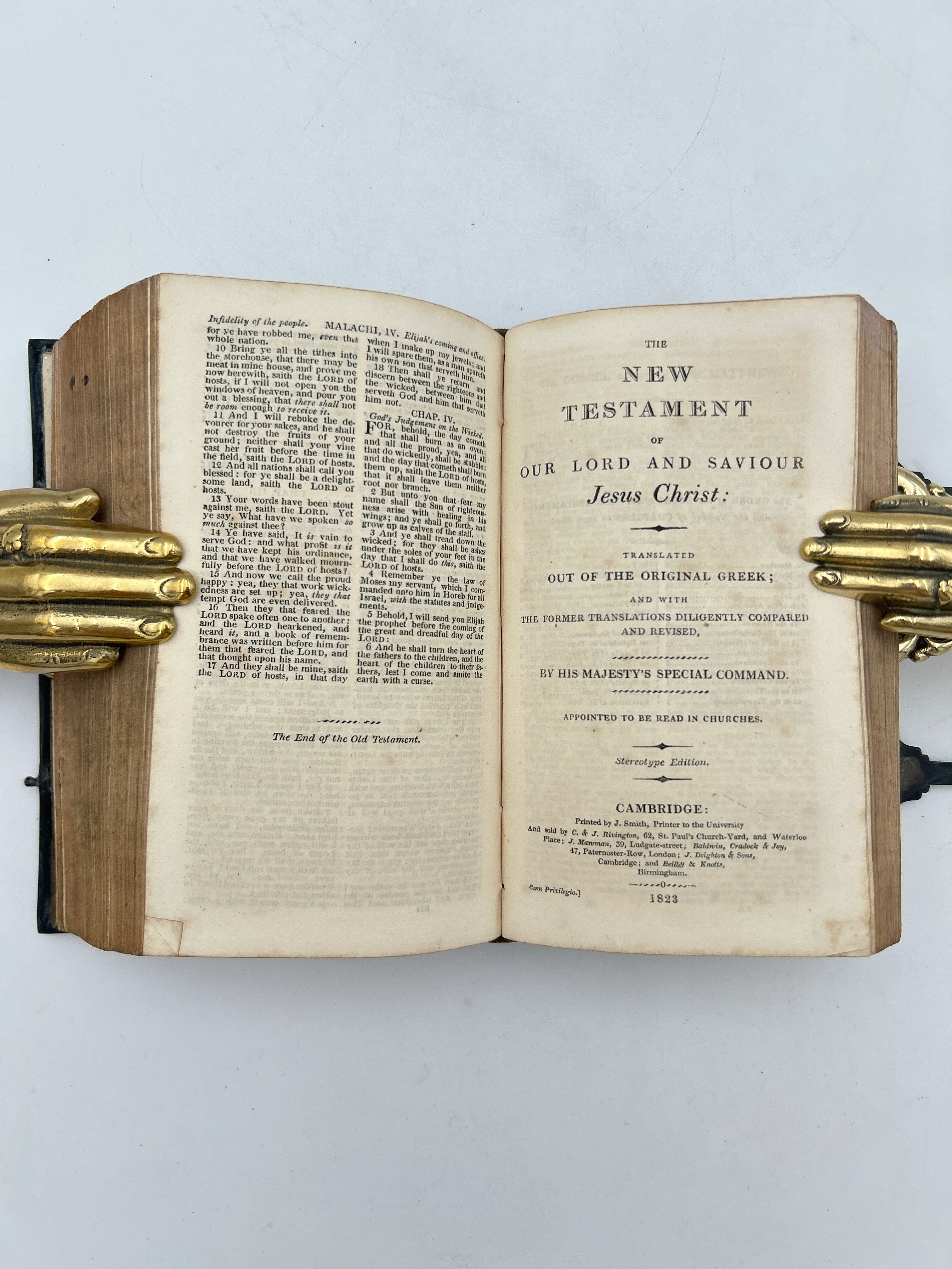 The Holy Bible 1823 - Image 3