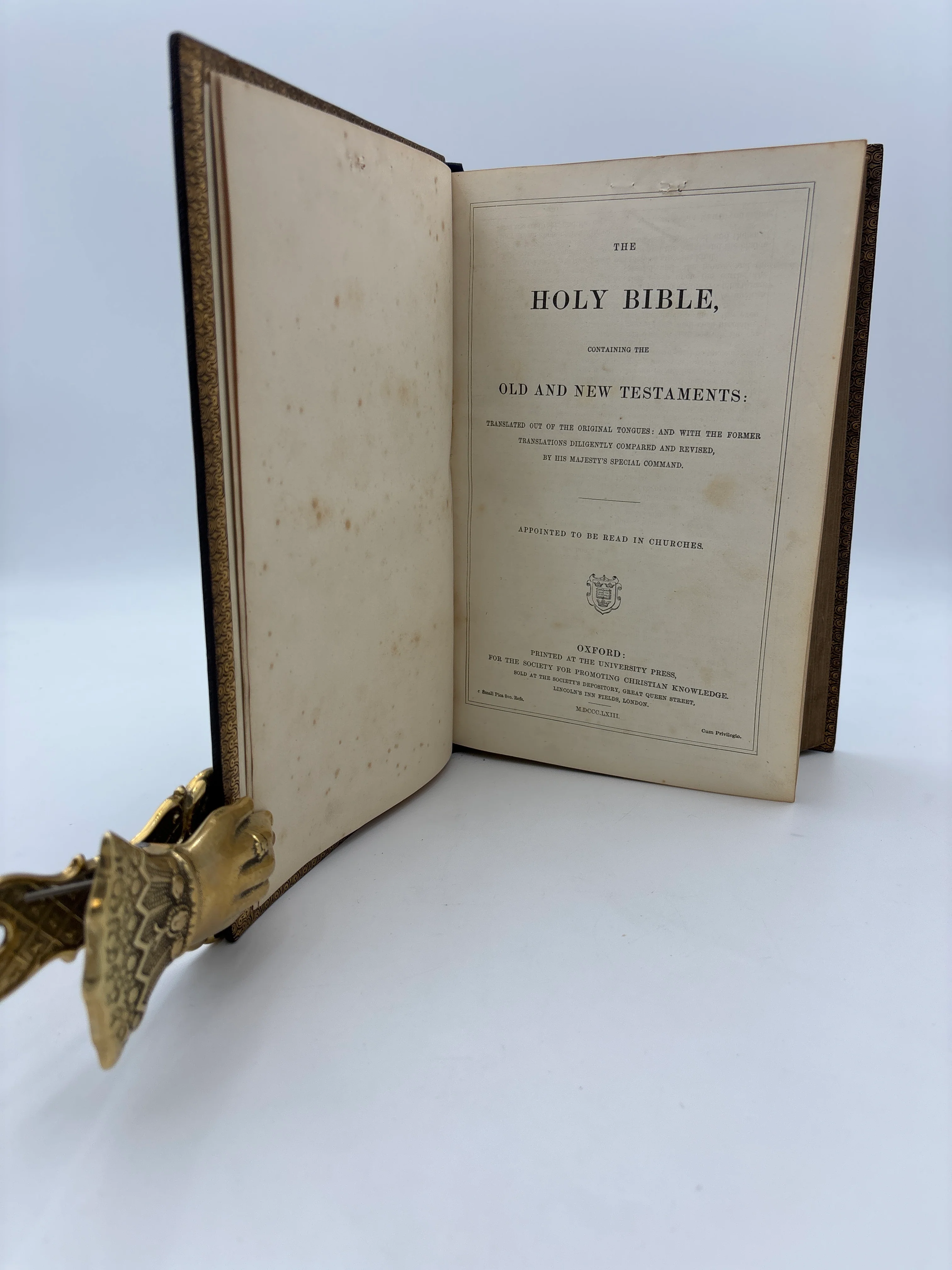 The Holy Bible 1863
